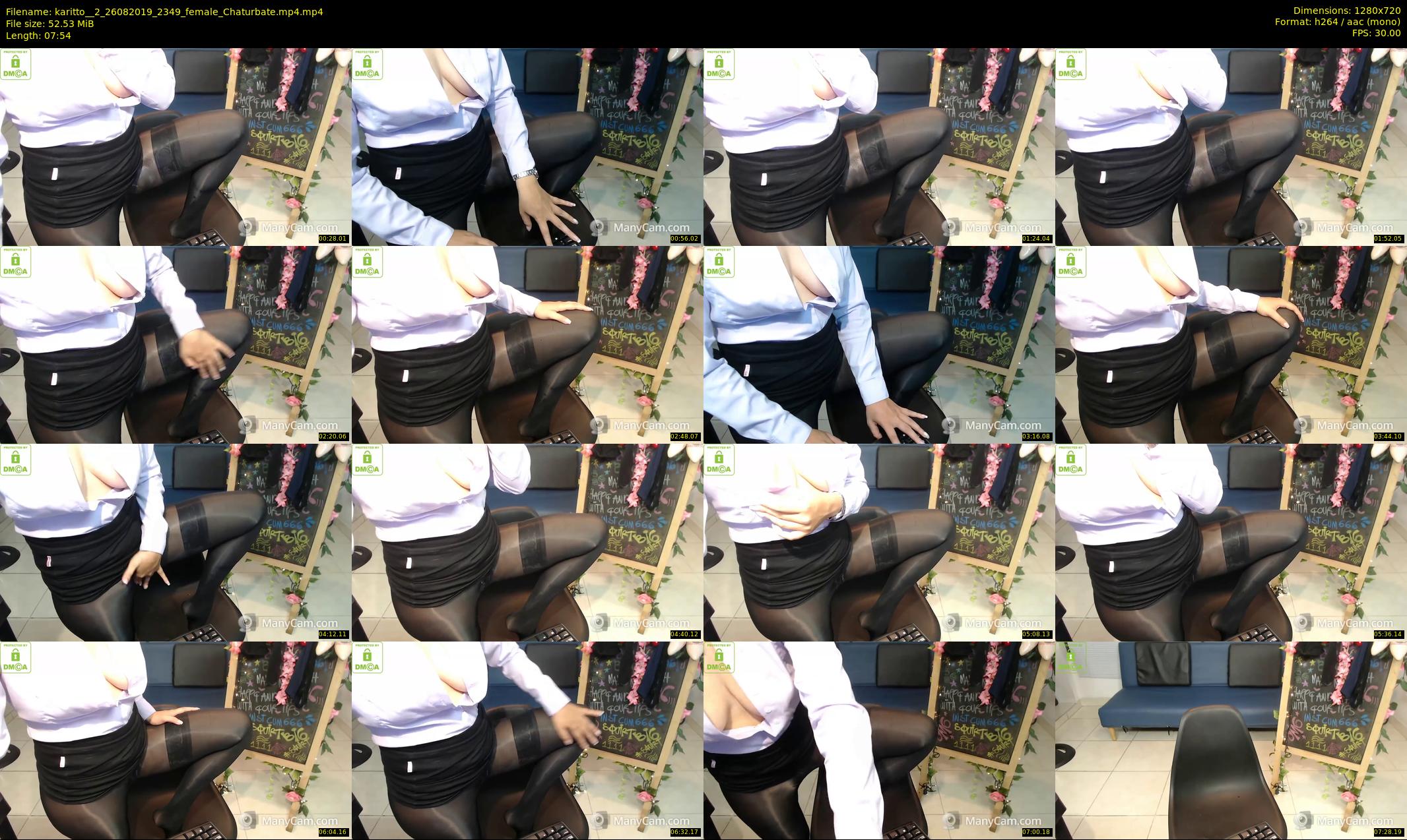 karitto__2 — 8 minute Chaturbate female cam show recording, 720p, Aug 26, 2019