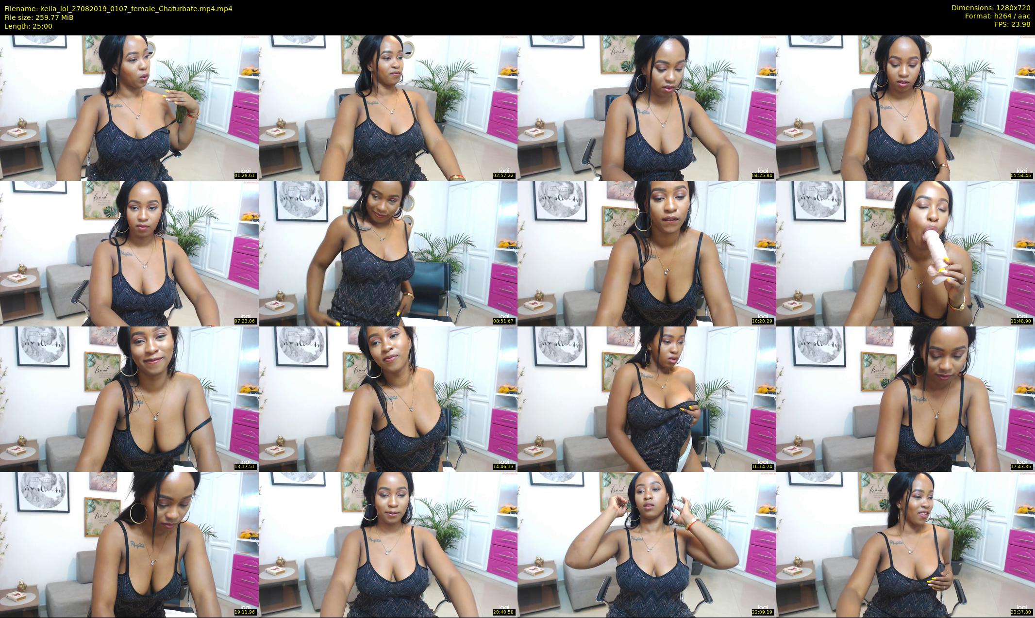 keila_lol — 25 minute Chaturbate female cam show recording, 720p, Aug 27, 2019