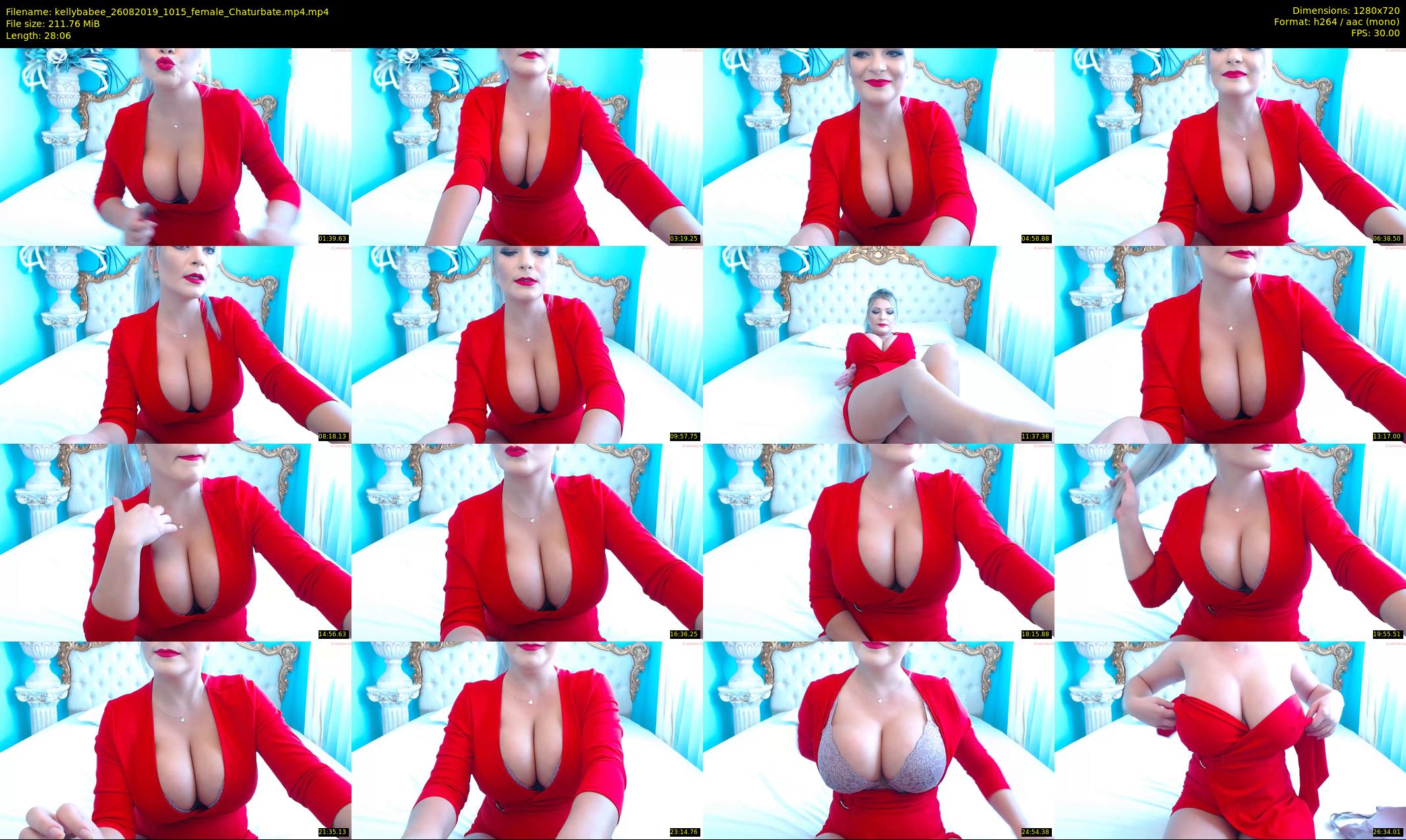 kellybabee — 29 minute Chaturbate female cam show recording, 720p, Aug 26, 2019