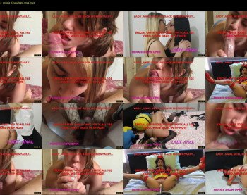 lady_anal — 18 minute Chaturbate female cam show recording, 480p, Aug 26, 2019
