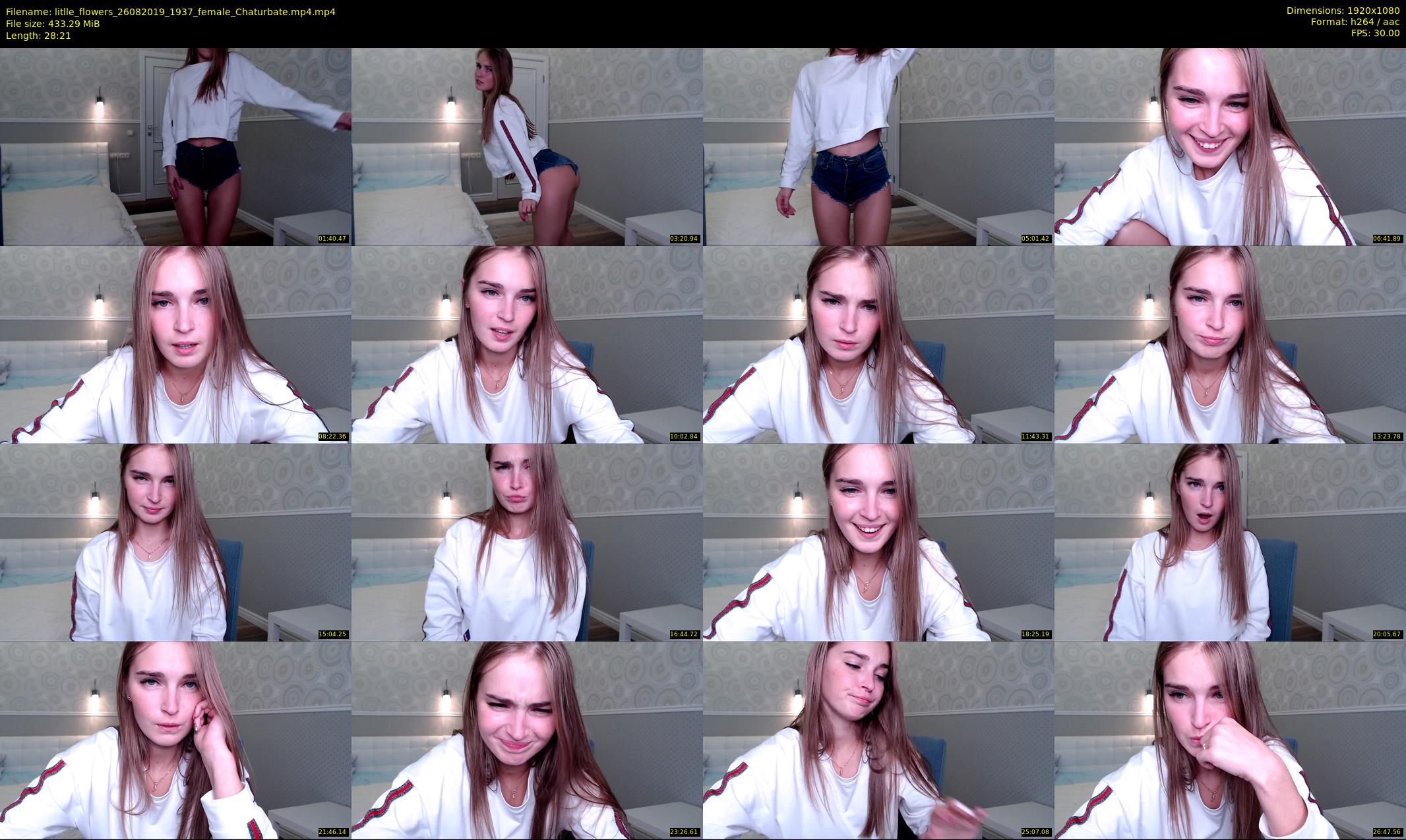 litlle_flowers — 29 minute Chaturbate female cam show recording, 1080p, Aug 26, 2019