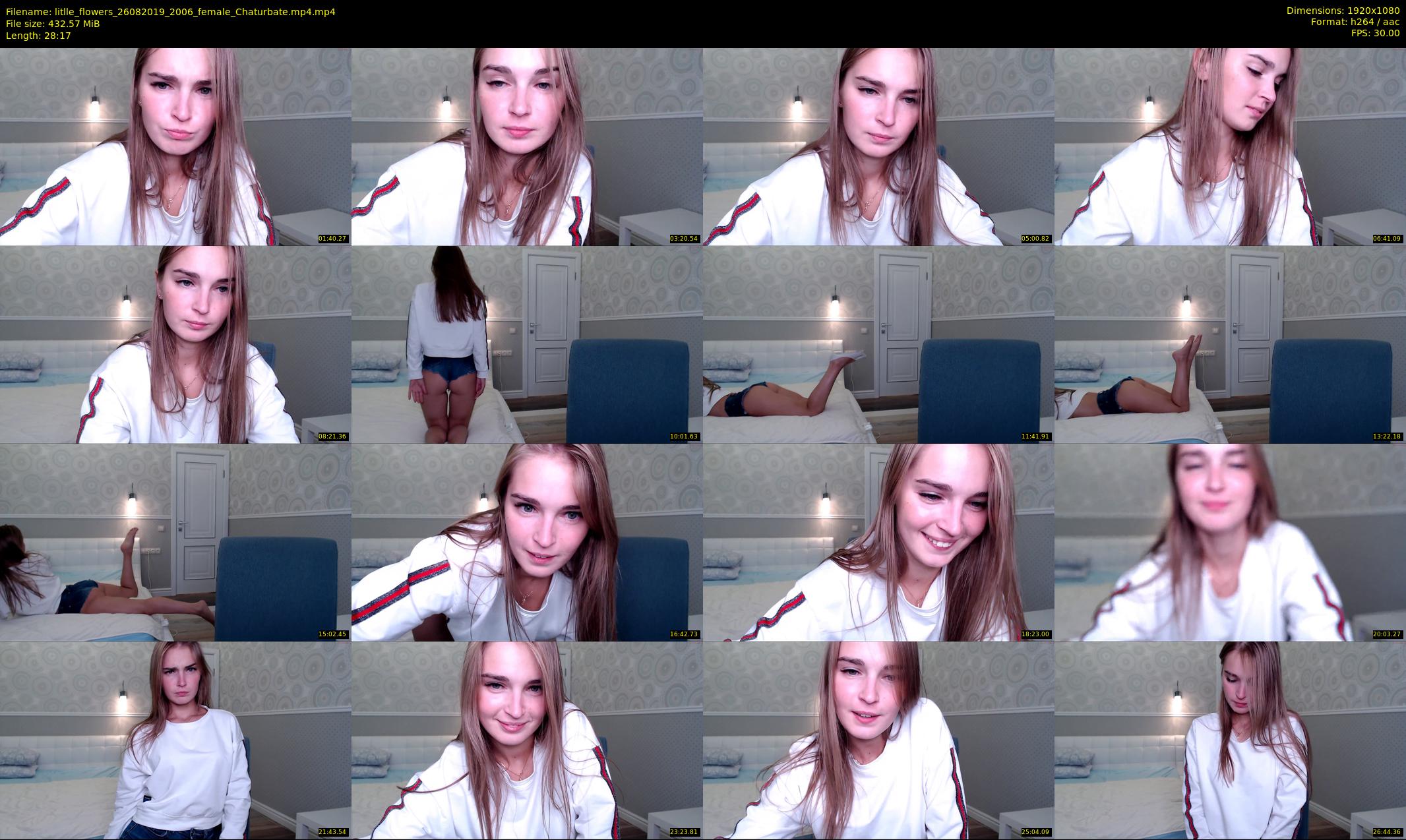 litlle_flowers — 29 minute Chaturbate female cam show recording, 1080p, Aug 26, 2019
