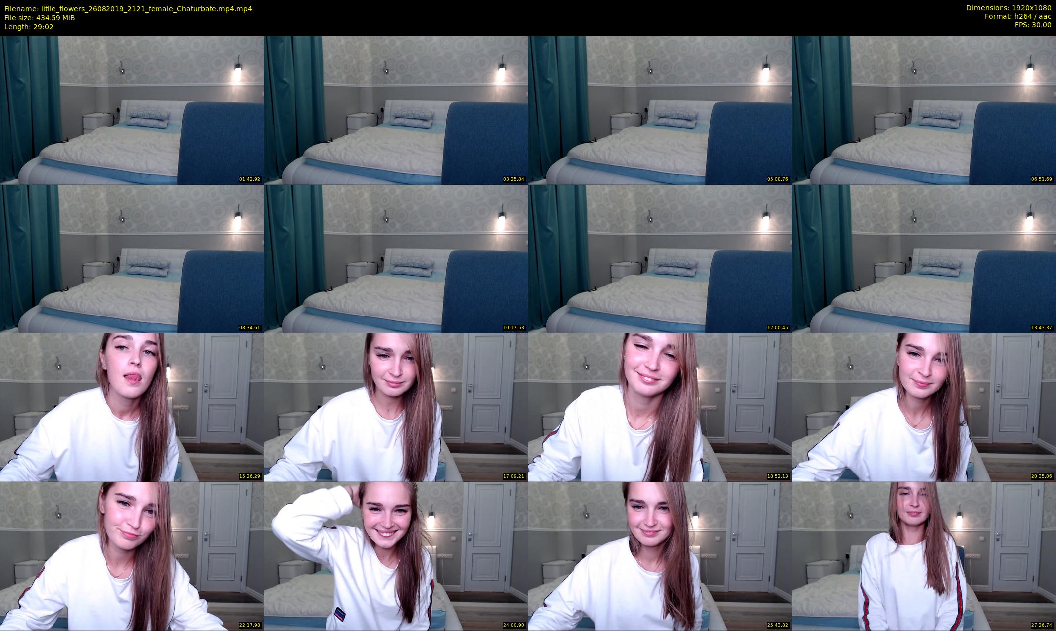 litlle_flowers — 30 minute Chaturbate female cam show recording, 1080p, Aug 26, 2019