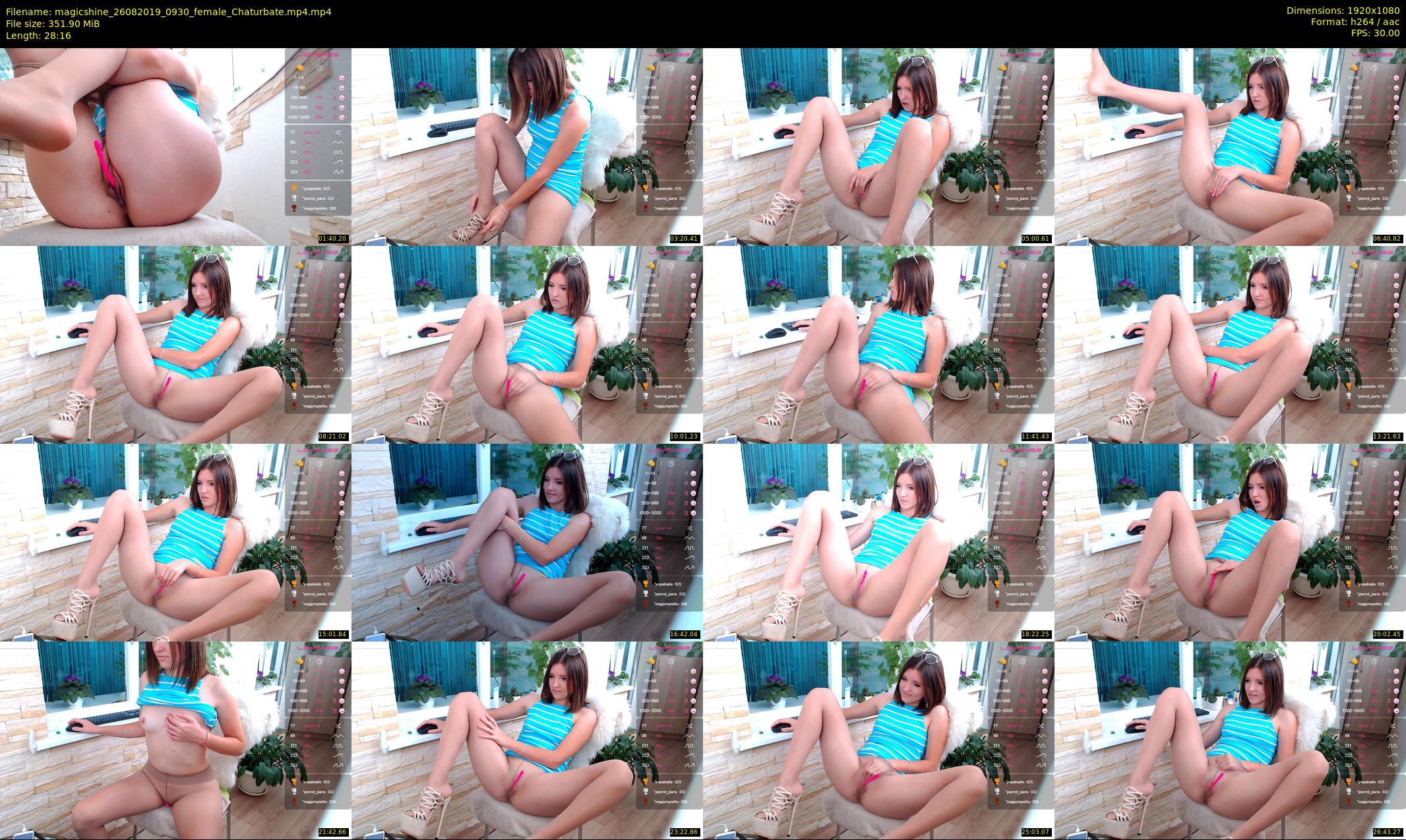 magicshine — 29 minute Chaturbate female cam show recording, 1080p, Aug 26, 2019
