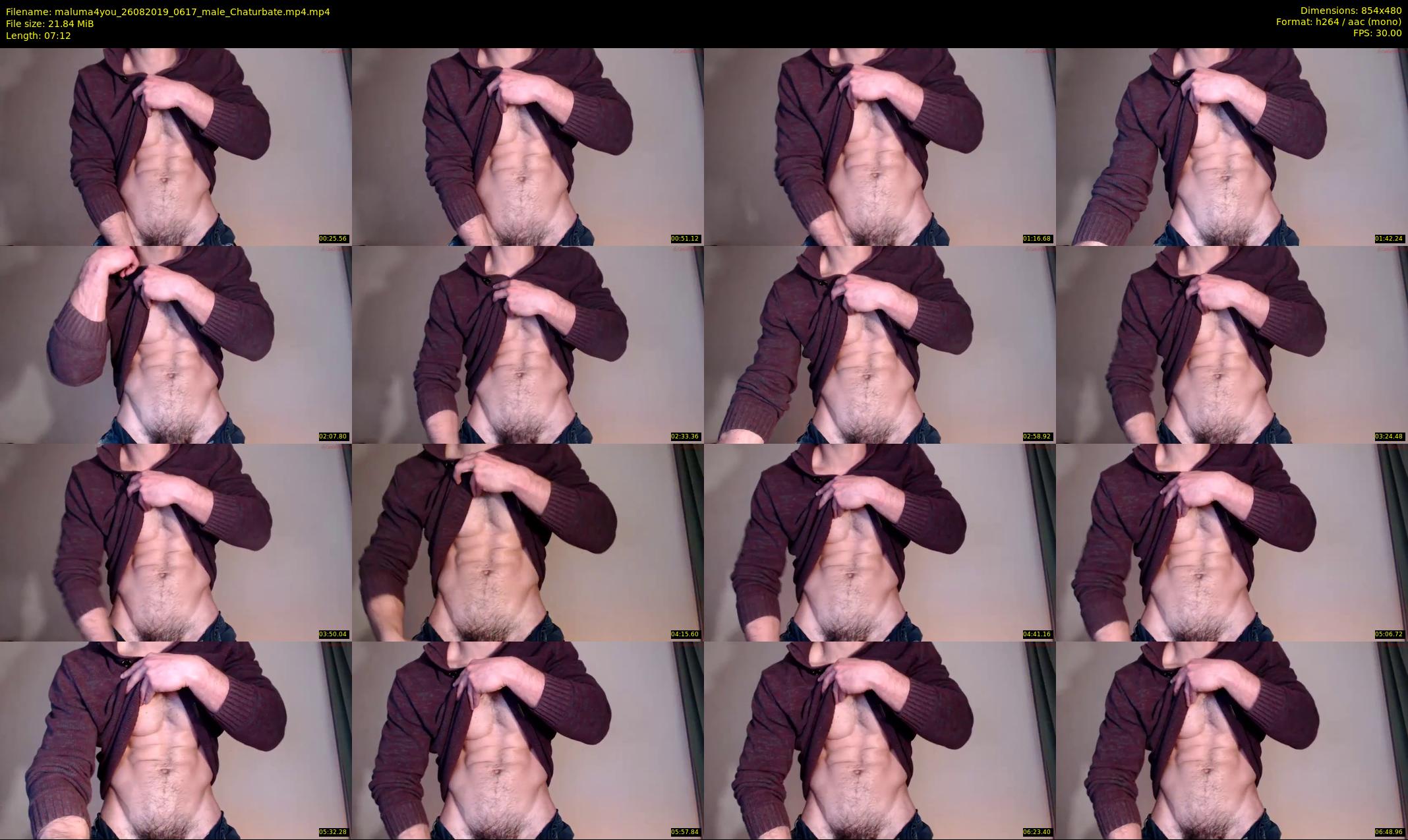 maluma4you — 8 minute Chaturbate male cam show recording, 480p, Aug 26, 2019