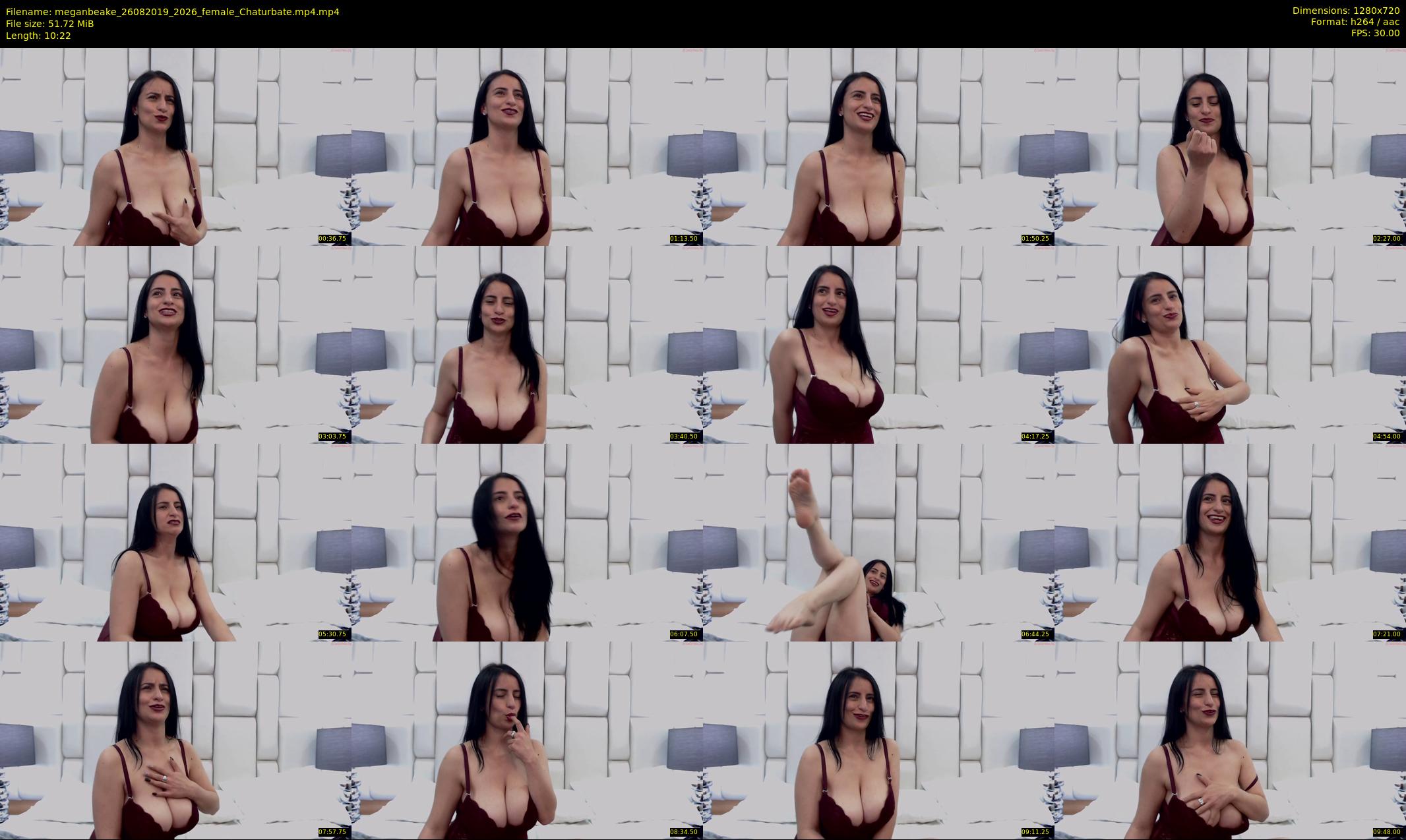 meganbeake — 11 minute Chaturbate female cam show recording, 720p, Aug 26, 2019