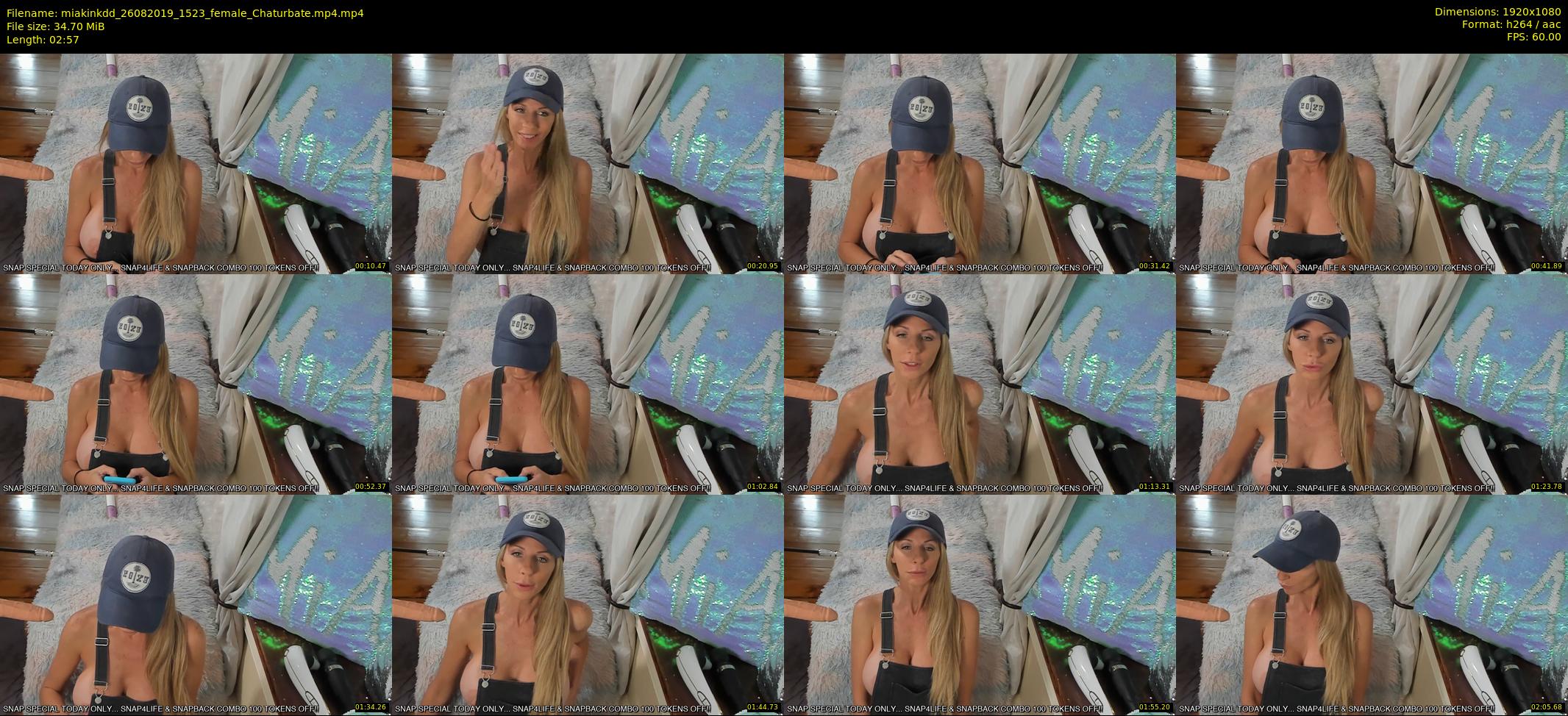 miakinkdd — 3 minute Chaturbate female cam show recording, 1080p, Aug 26, 2019