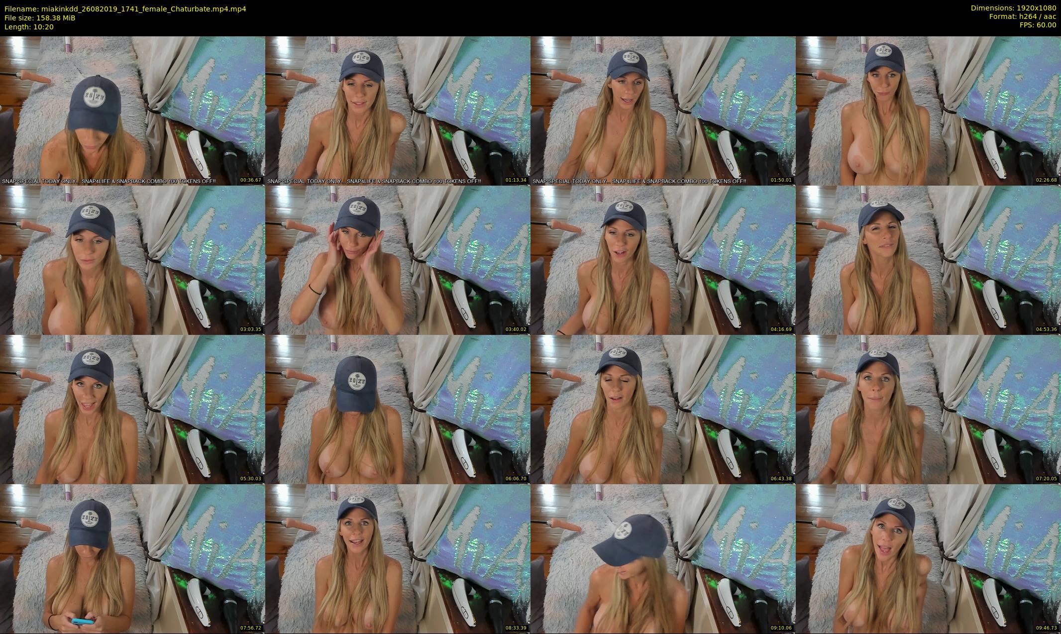 miakinkdd — 11 minute Chaturbate female cam show recording, 1080p, Aug 26, 2019