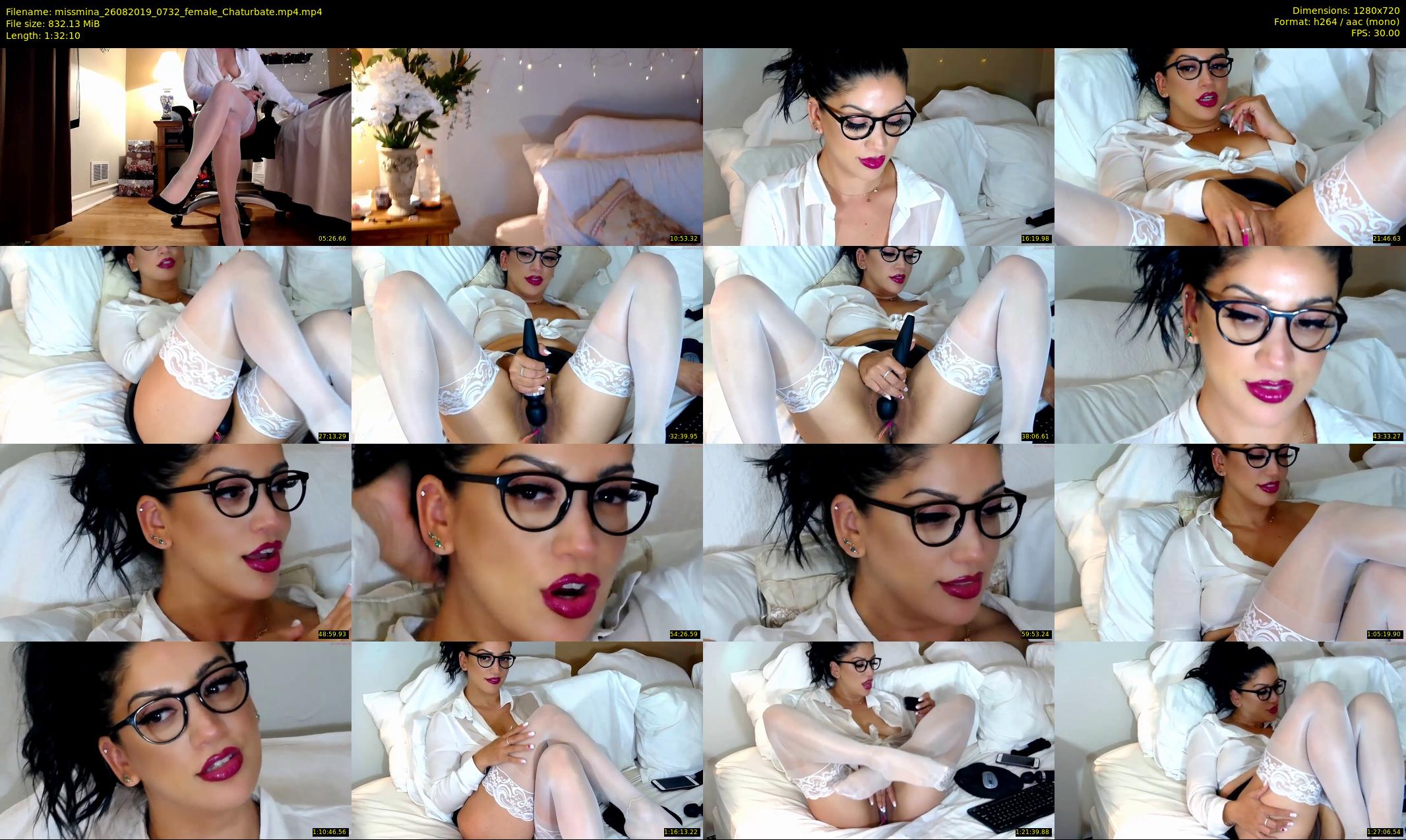 missmina — 93 minute Chaturbate female cam show recording, 720p, Aug 26, 2019