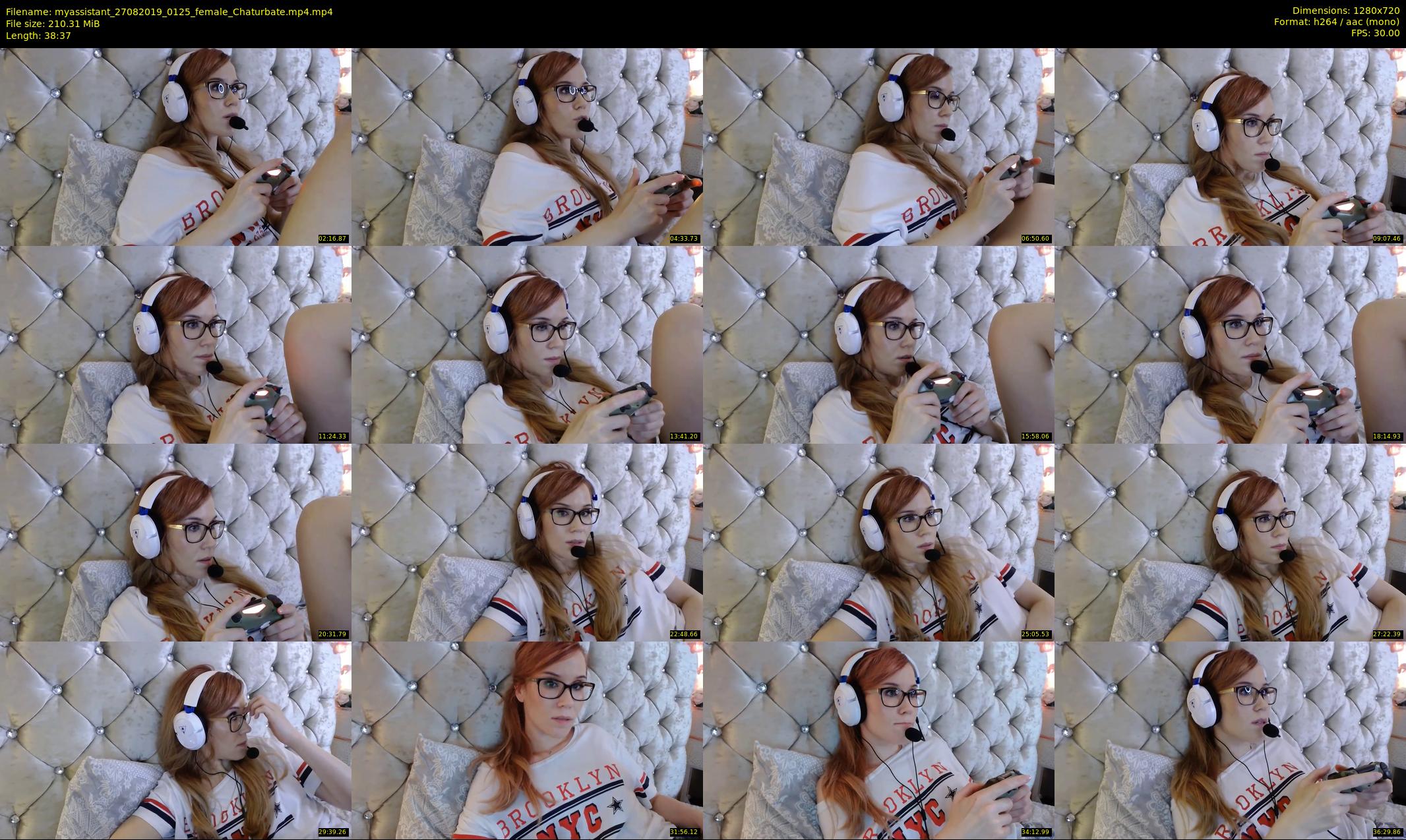 myassistant — 39 minute Chaturbate female cam show recording, 720p, Aug 27, 2019