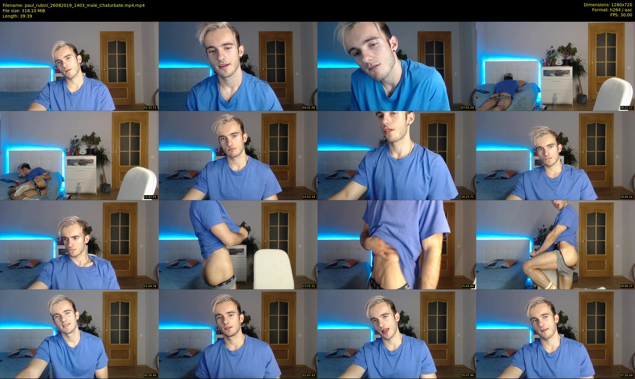 paul_rubini — 40 minute Chaturbate male cam show recording, 720p, Aug 26, 2019