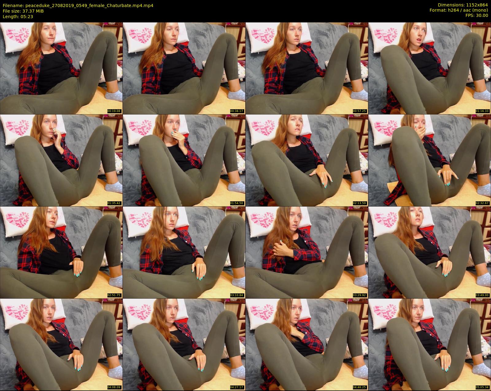 peaceduke — 6 minute Chaturbate female cam show recording, 720p, Aug 27, 2019