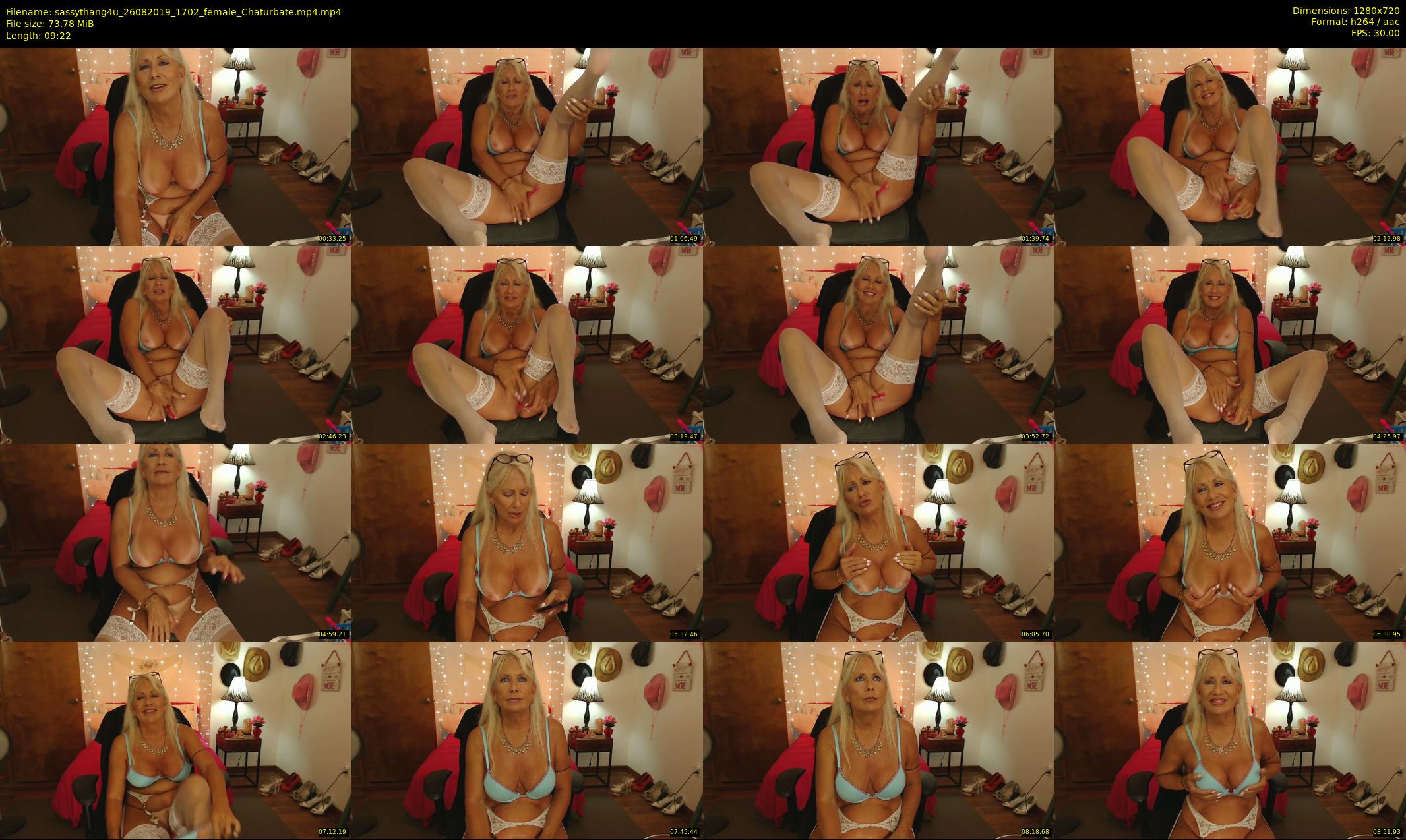 sassythang4u — 10 minute Chaturbate female cam show recording, 720p, Aug 26, 2019