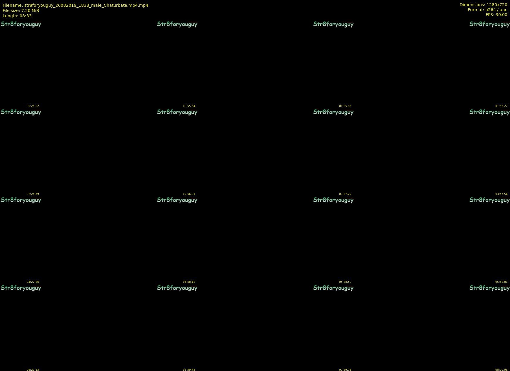 str8foryouguy — 9 minute Chaturbate male cam show recording, 720p, Aug 26, 2019