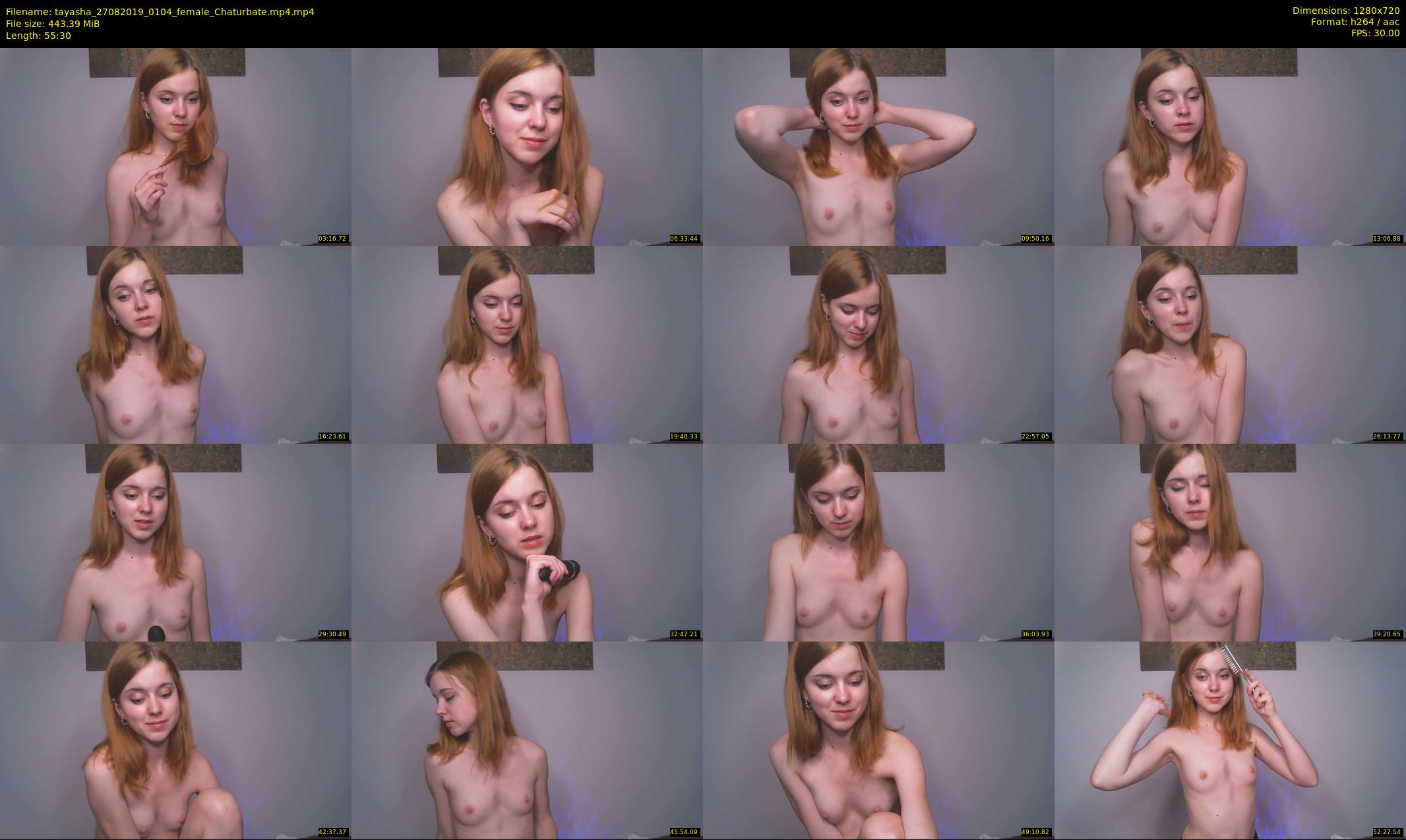 tayasha — 56 minute Chaturbate female cam show recording, 720p, Aug 27, 2019