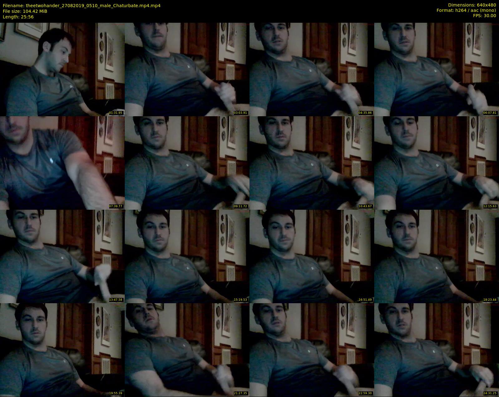 theetwohander — 26 minute Chaturbate male cam show recording, 480p, Aug 27, 2019