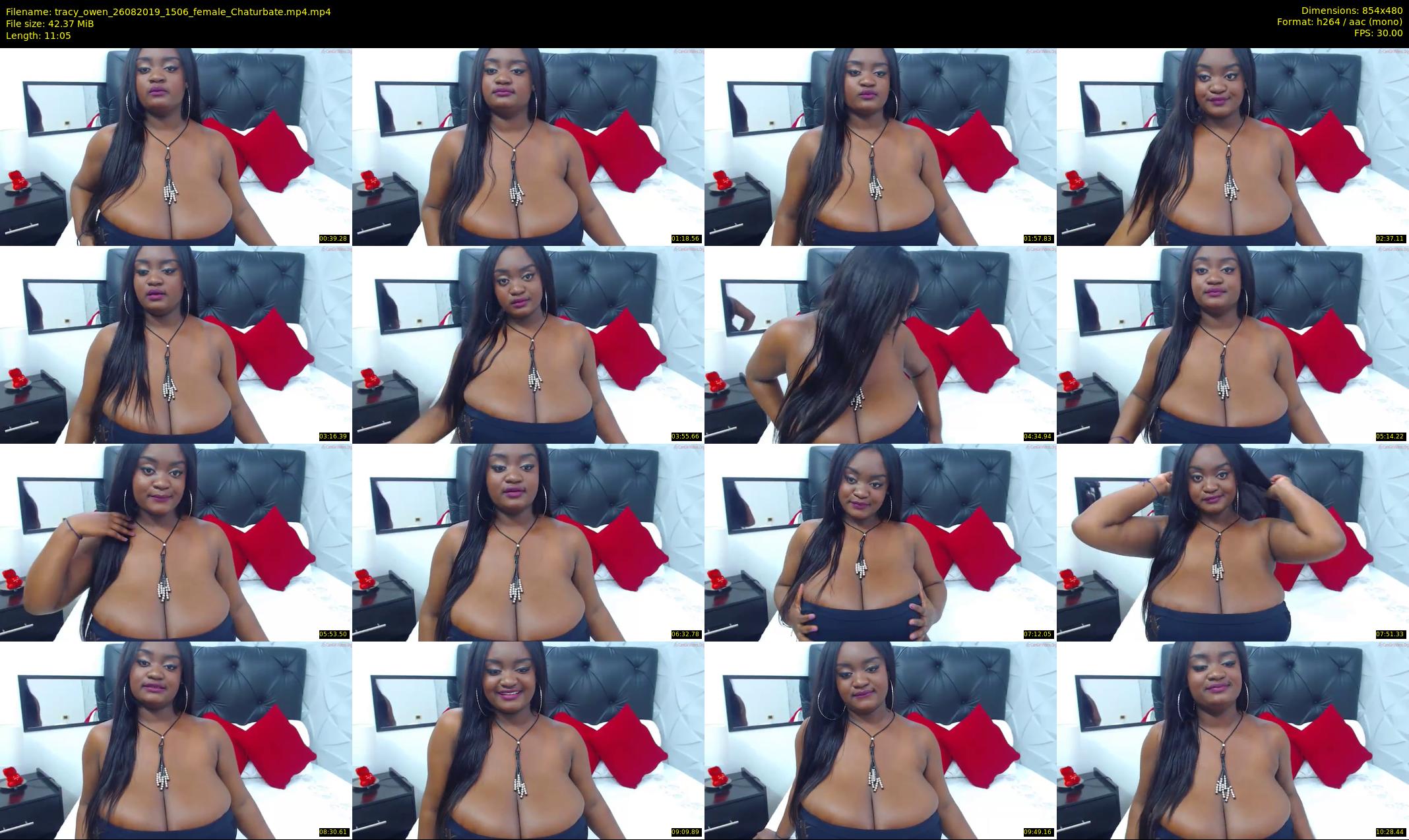 tracy_owen — 12 minute Chaturbate female cam show recording, 480p, Aug 26, 2019