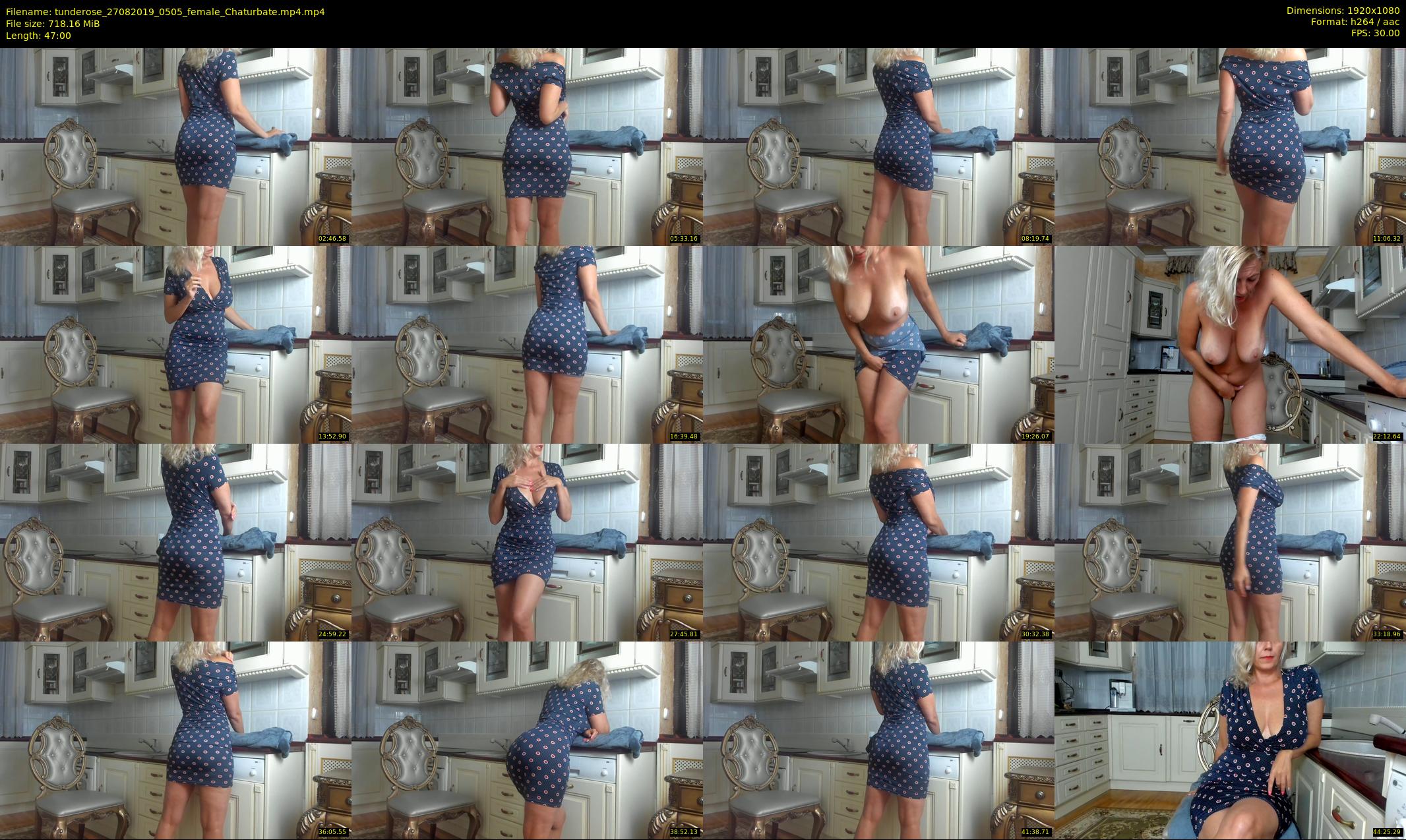 tunderose — 47 minute Chaturbate female cam show recording, 1080p, Aug 27, 2019
