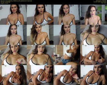 SensualBarbie — 84 minute MyFreeCams cam show recording, 480p, Aug 27, 2019