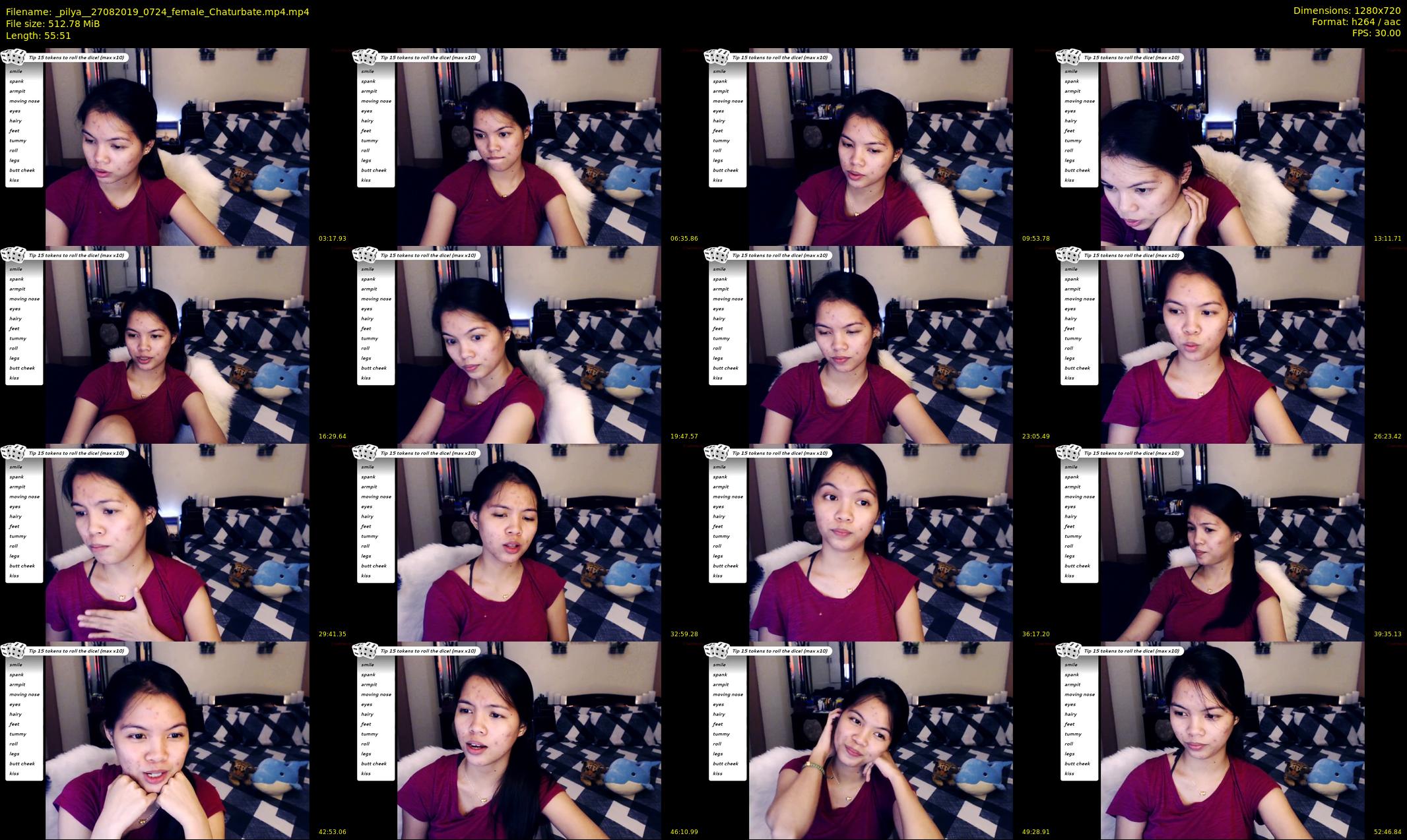 _pilya_ — 56 minute Chaturbate female cam show recording, 720p, Aug 27, 2019