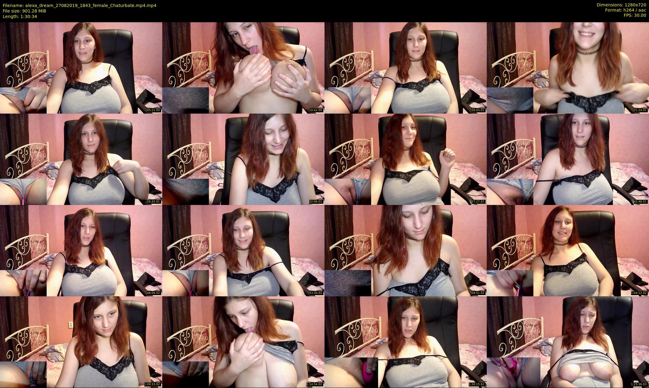 alexa_dream — 91 minute Chaturbate female cam show recording, 720p, Aug 27, 2019