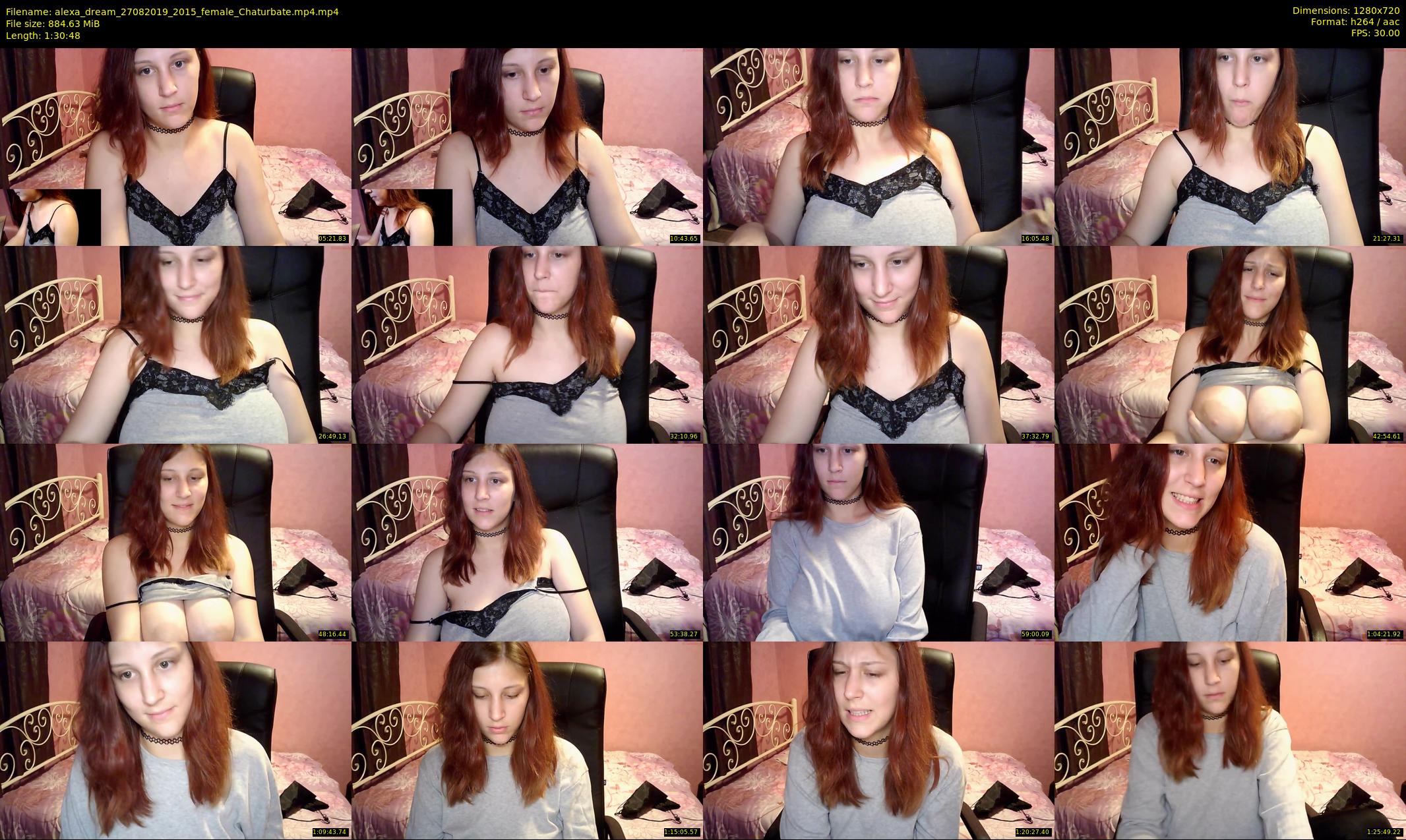 alexa_dream — 91 minute Chaturbate female cam show recording, 720p, Aug 27, 2019