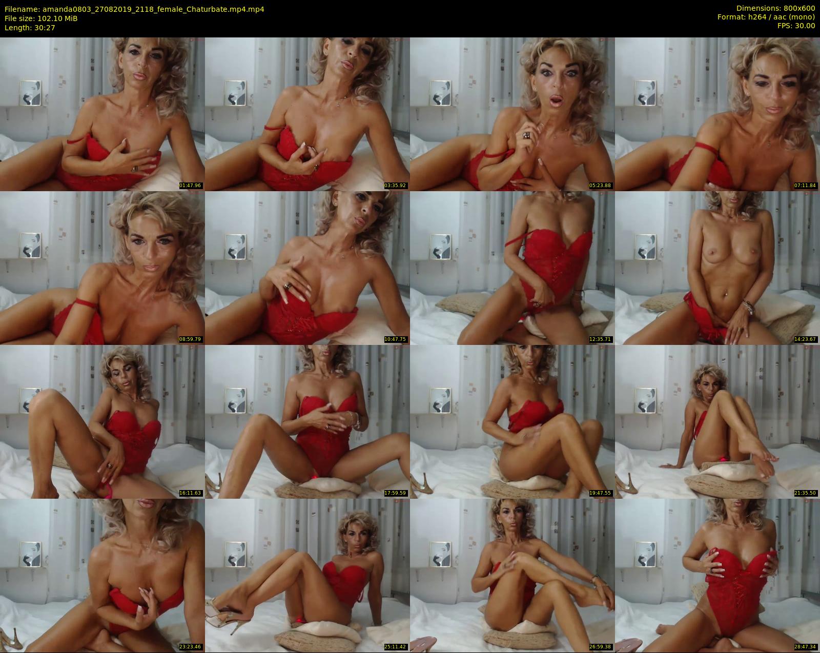 amanda0803 — 31 minute Chaturbate female cam show recording, 480p, Aug 27, 2019