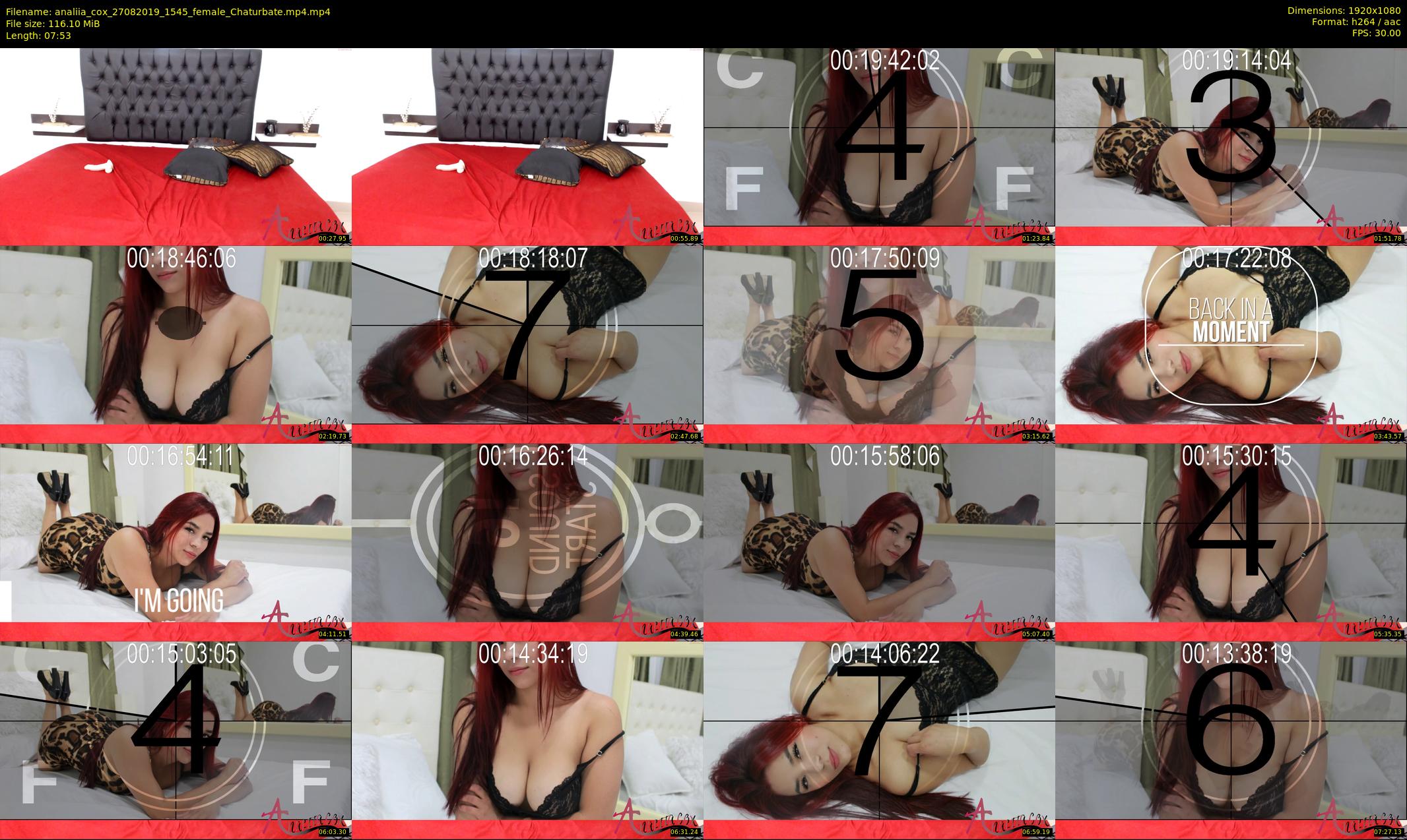 analiia_cox — 8 minute Chaturbate female cam show recording, 1080p, Aug 27, 2019