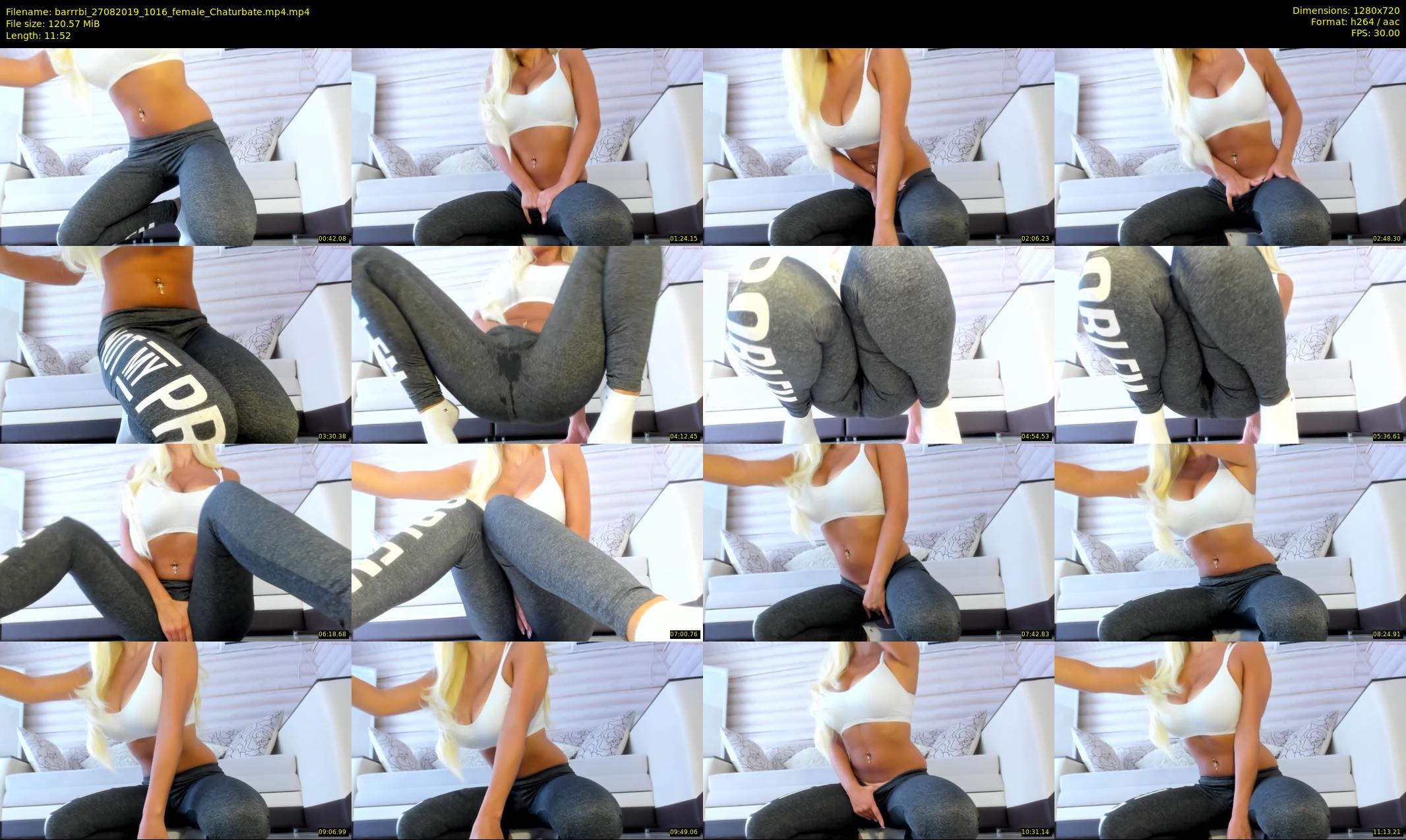 barrrbi — 12 minute Chaturbate female cam show recording, 720p, Aug 27, 2019