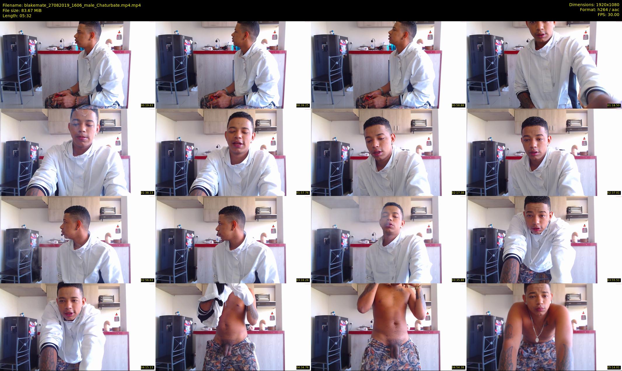 blakemate — 6 minute Chaturbate male cam show recording, 1080p, Aug 27, 2019