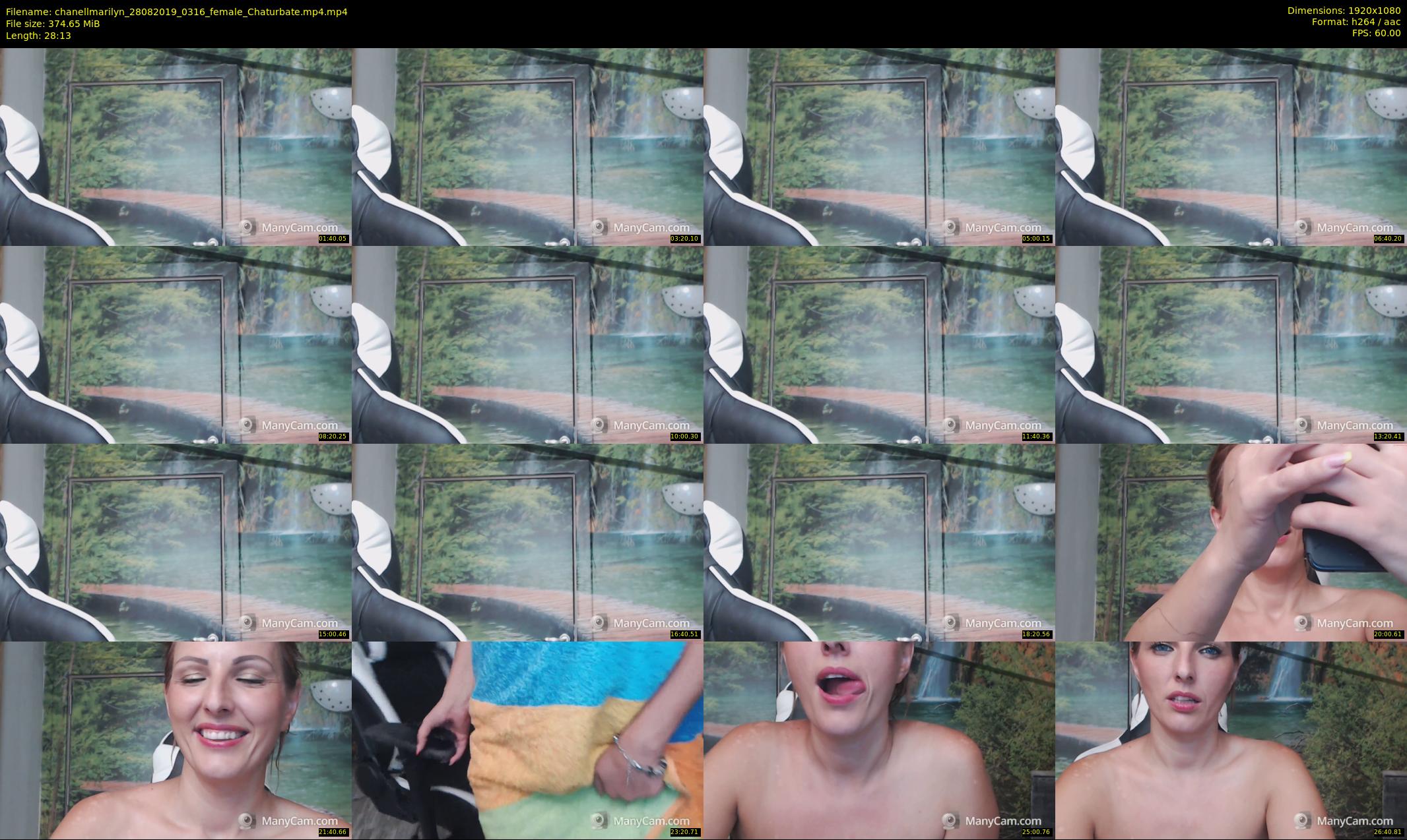 chanellmarilyn — 29 minute Chaturbate female cam show recording, 1080p, Aug 28, 2019