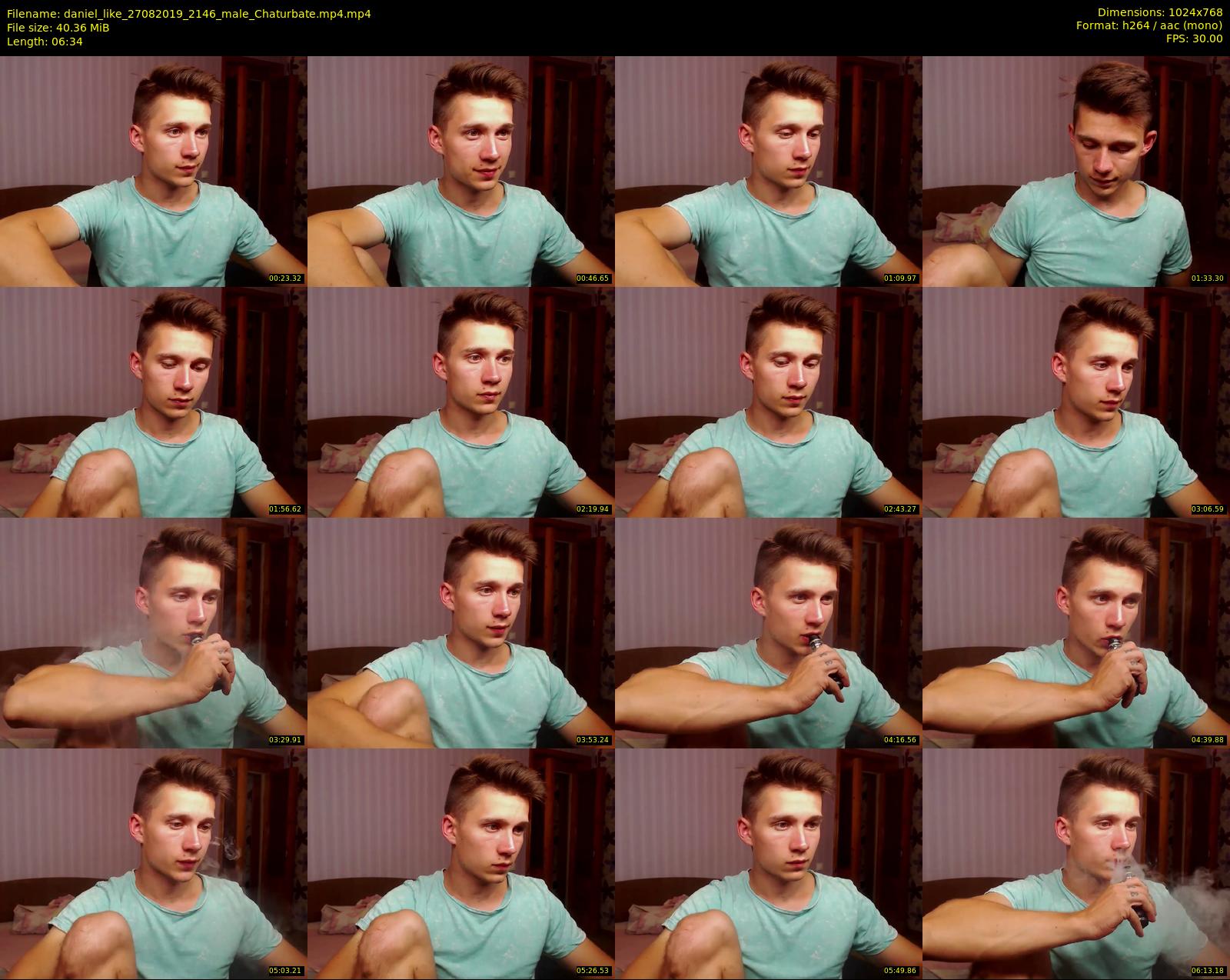 daniel_like — 7 minute Chaturbate male cam show recording, 720p, Aug 27, 2019