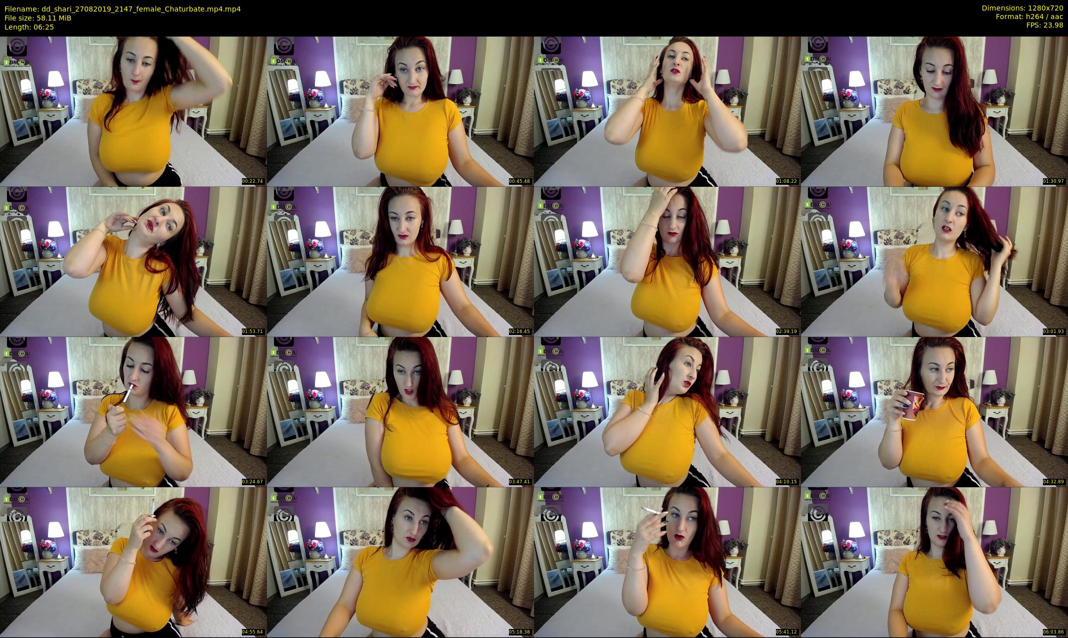 dd_shari — 7 minute Chaturbate female cam show recording, 720p, Aug 27, 2019