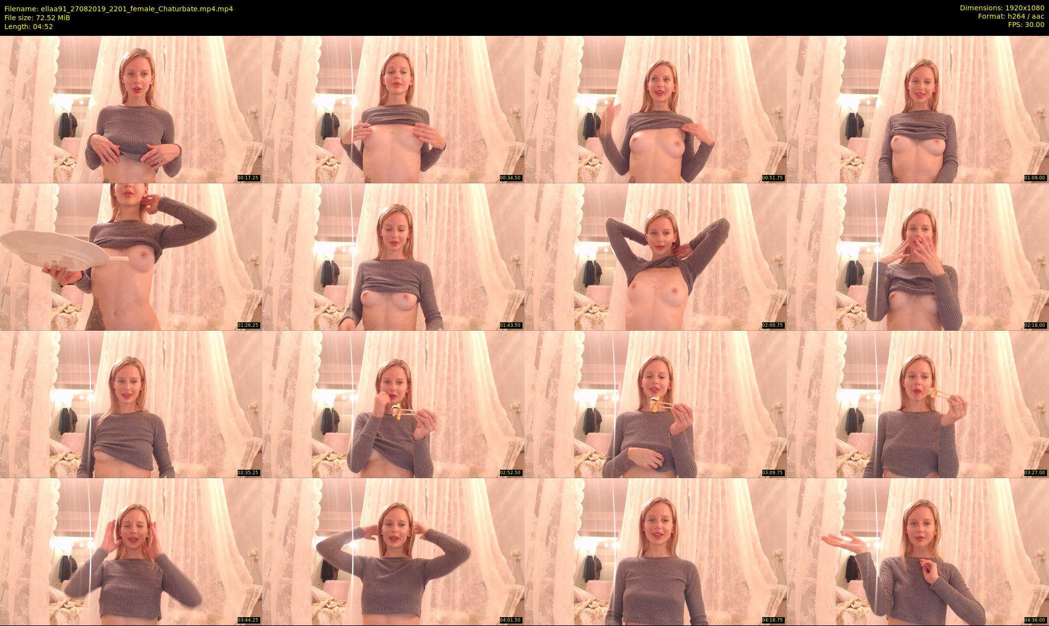 ellaa91 — 5 minute Chaturbate female cam show recording, 1080p, Aug 27, 2019