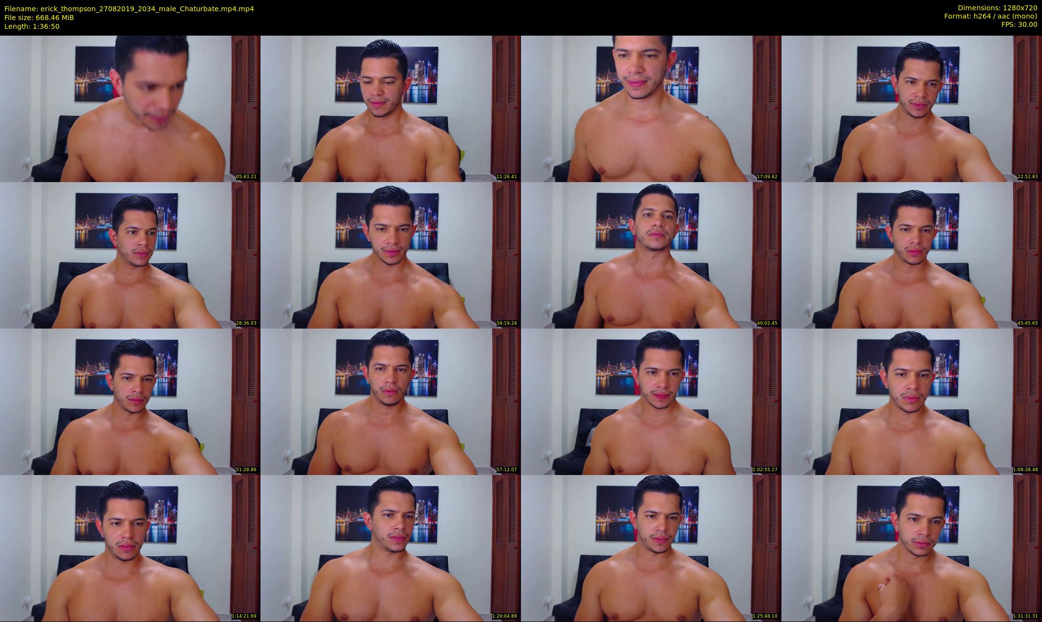erick_thompson — 97 minute Chaturbate male cam show recording, 720p, Aug 27, 2019