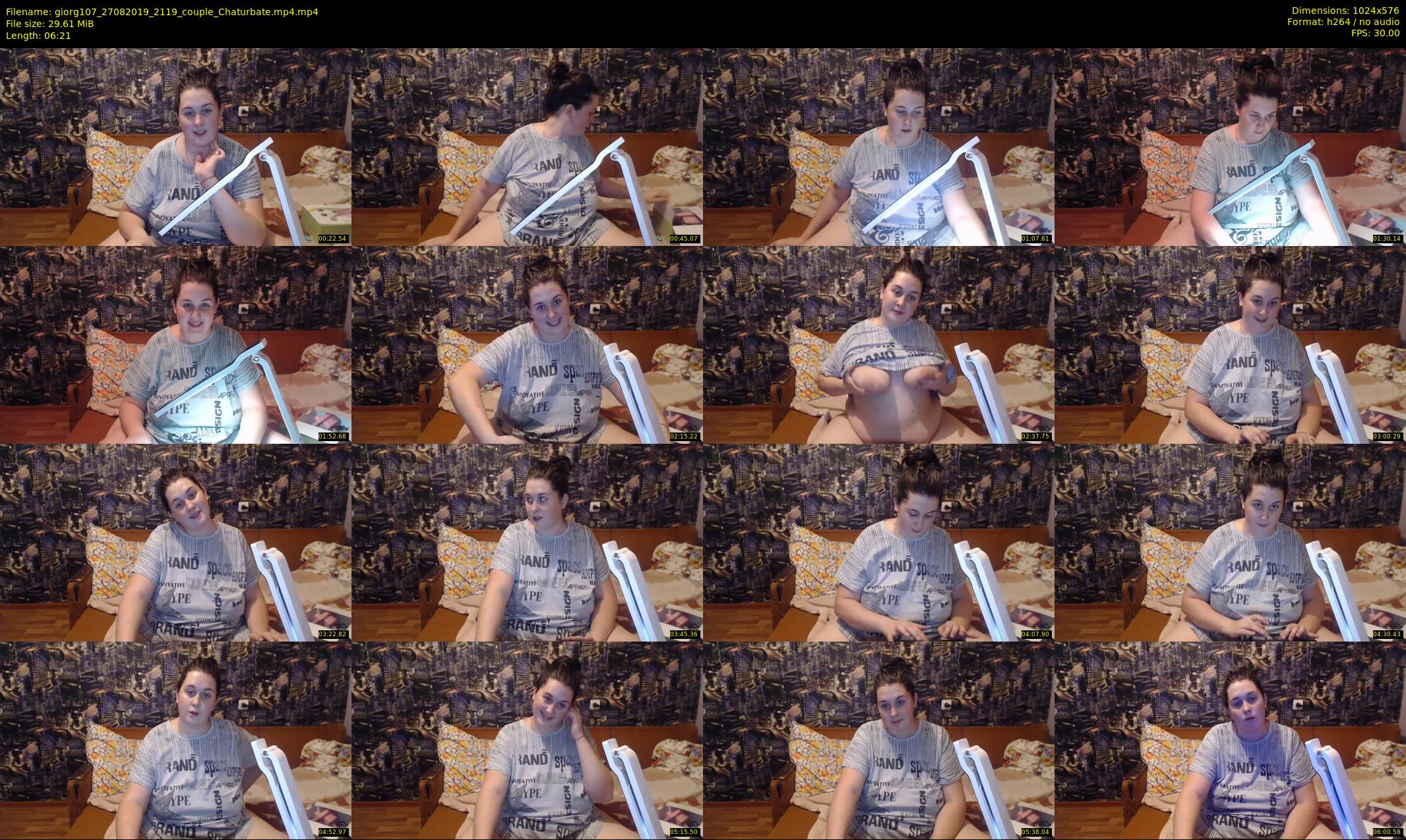 giorg107 — 7 minute Chaturbate couple cam show recording, 480p, Aug 27, 2019