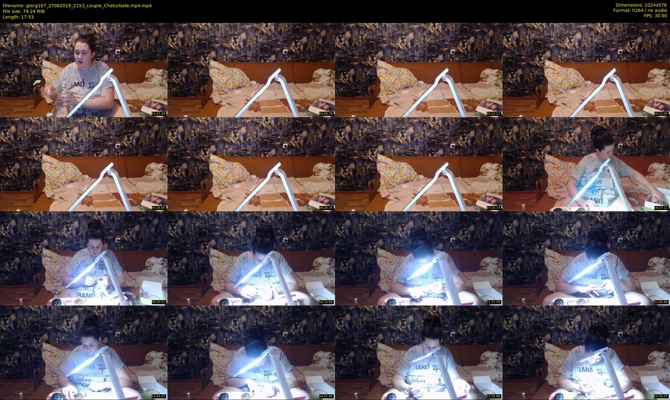 giorg107 — 18 minute Chaturbate couple cam show recording, 480p, Aug 27, 2019