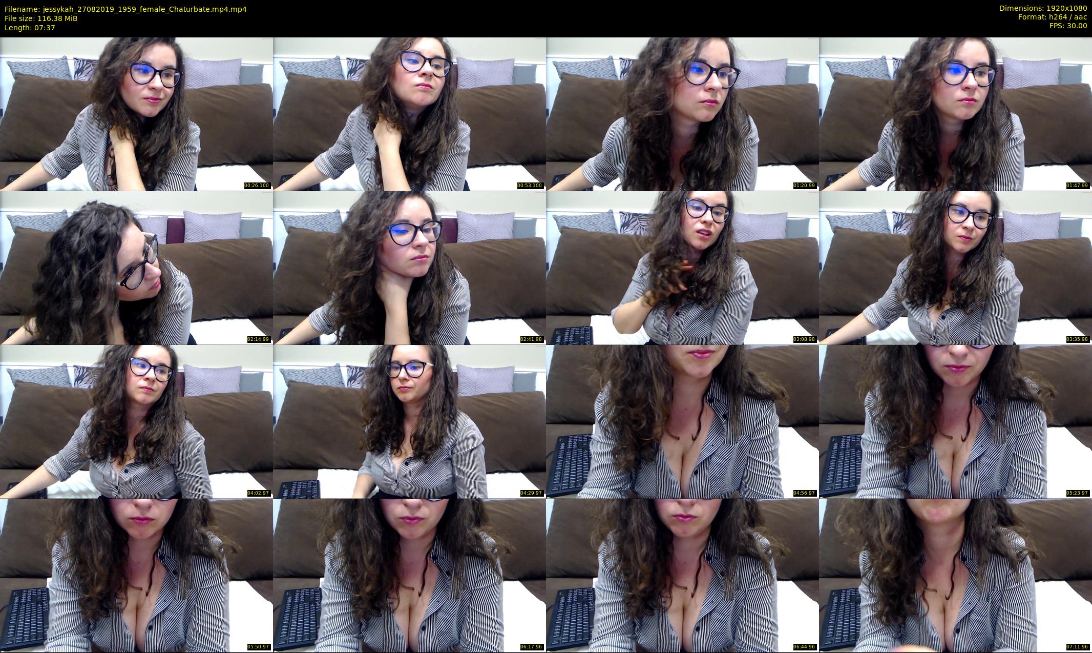 jessykah — 8 minute Chaturbate female cam show recording, 1080p, Aug 27, 2019