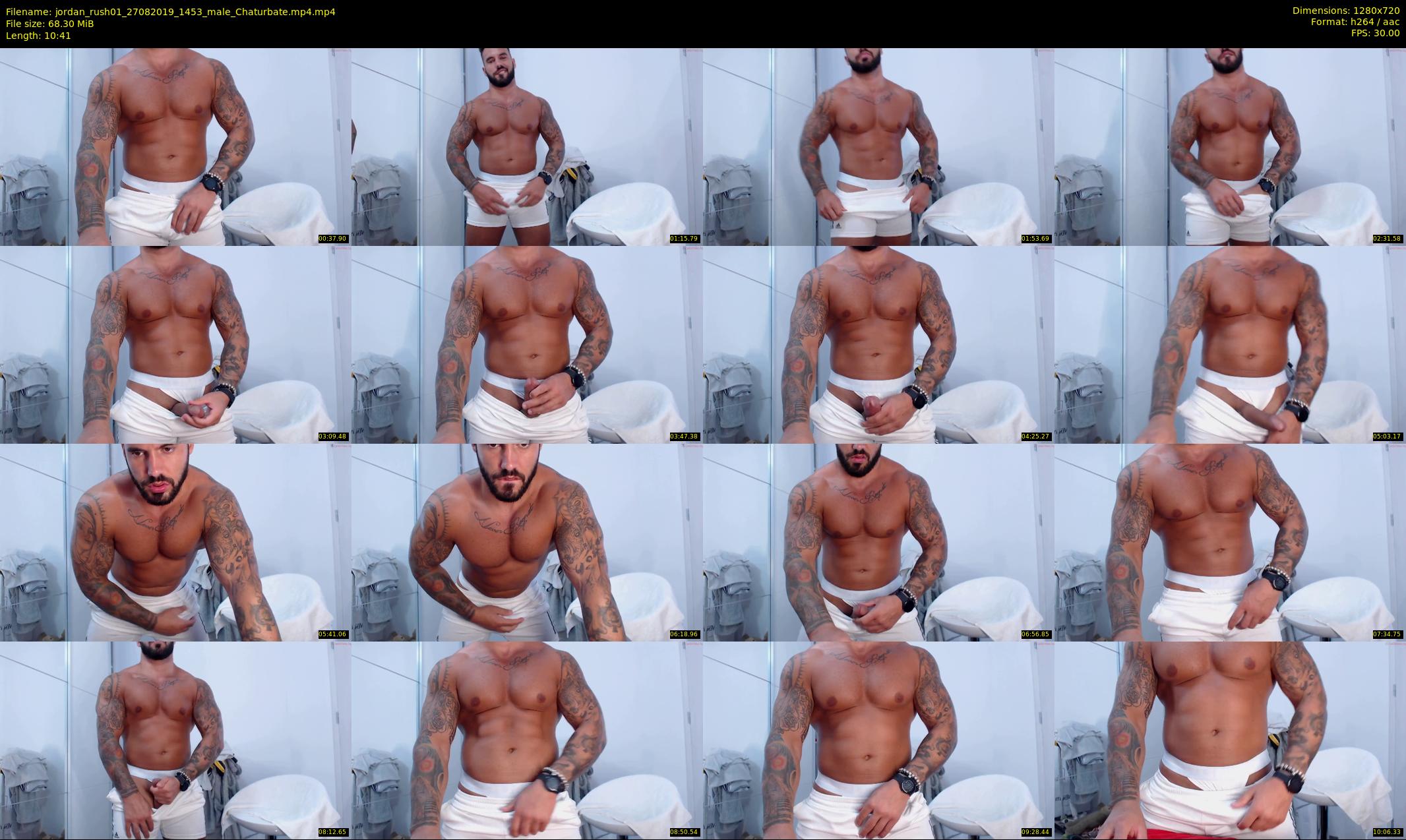 jordan_rush01 — 11 minute Chaturbate male cam show recording, 720p, Aug 27, 2019