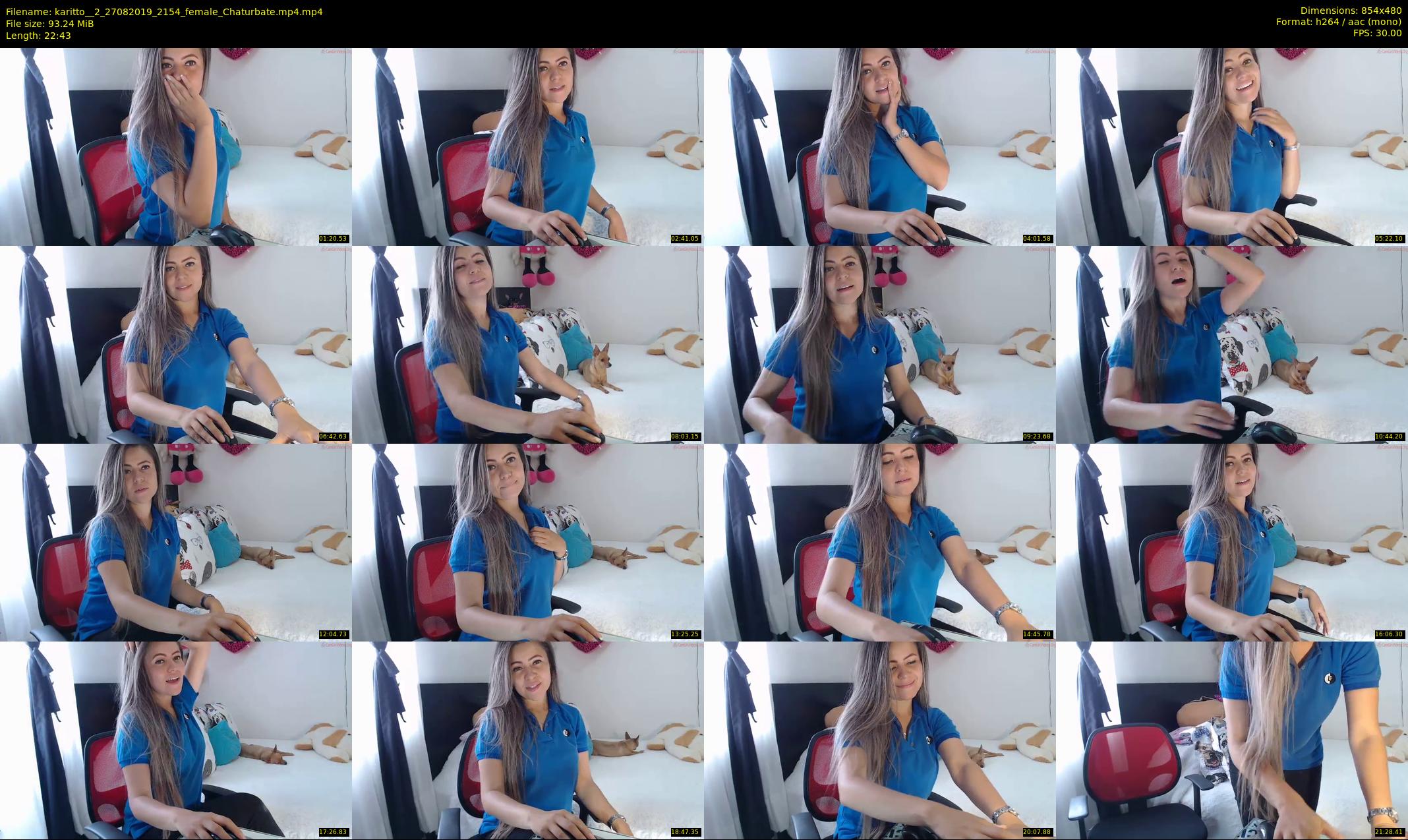 karitto__2 — 23 minute Chaturbate female cam show recording, 480p, Aug 27, 2019