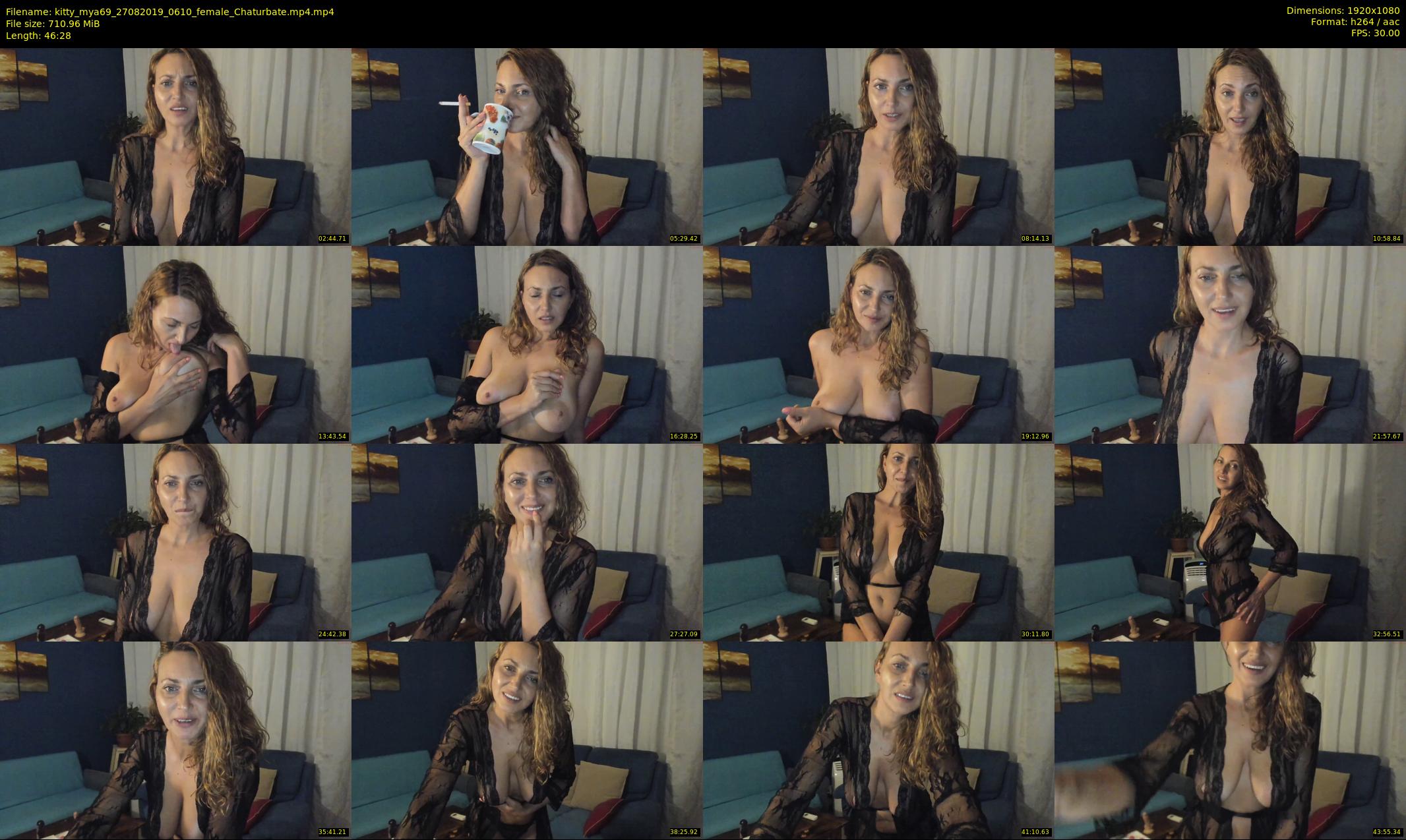 kitty_mya69 — 47 minute Chaturbate female cam show recording, 1080p, Aug 27, 2019