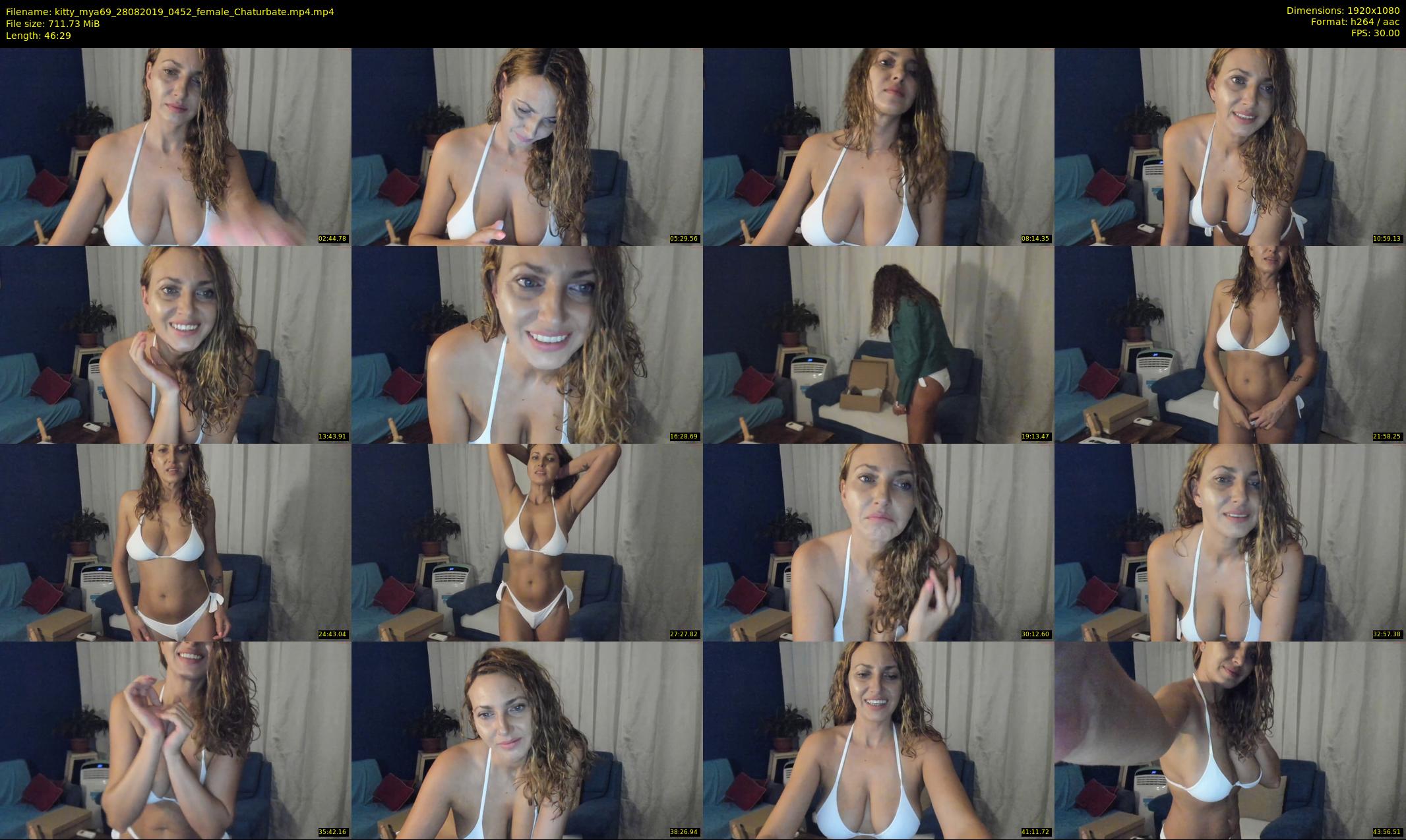 kitty_mya69 — 47 minute Chaturbate female cam show recording, 1080p, Aug 28, 2019