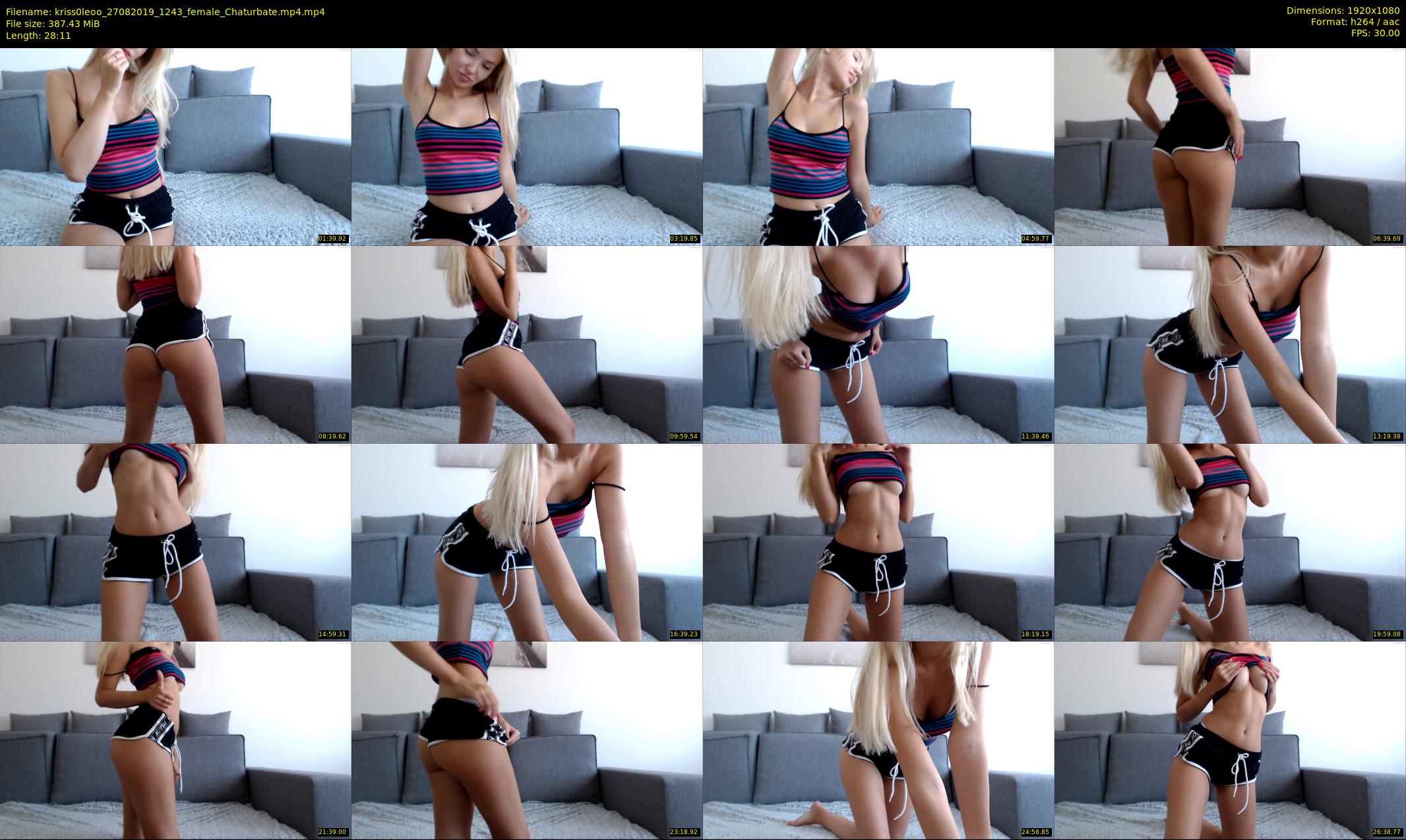 kriss0leoo — 29 minute Chaturbate couple cam show recording, 1080p, Aug 27, 2019