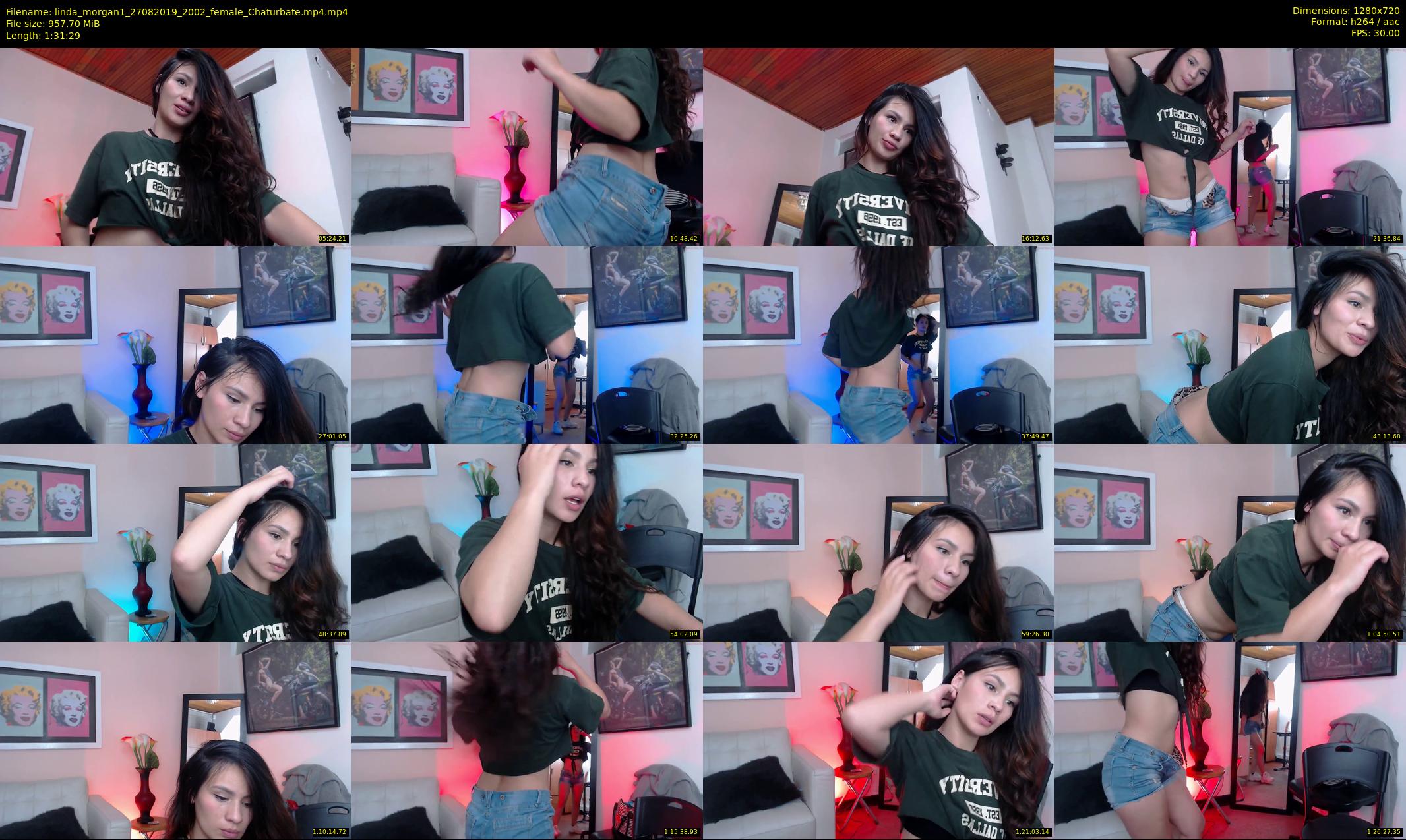 linda_morgan1 — 92 minute Chaturbate female cam show recording, 720p, Aug 27, 2019