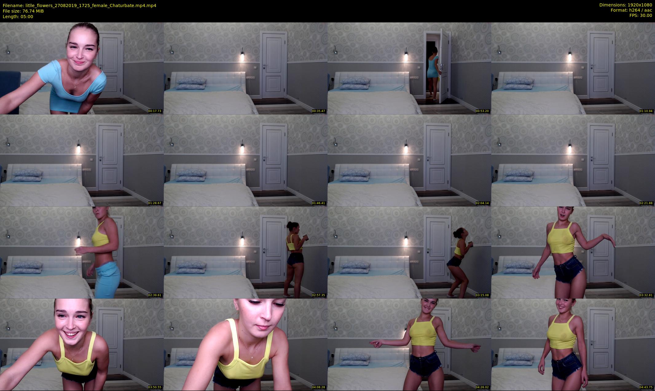litlle_flowers — 5 minute Chaturbate female cam show recording, 1080p, Aug 27, 2019