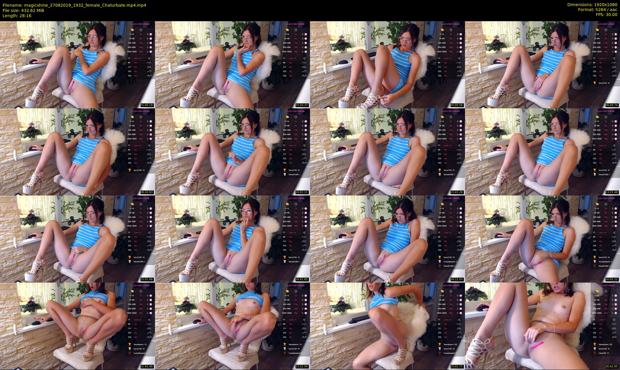 magicshine — 29 minute Chaturbate female cam show recording, 1080p, Aug 27, 2019