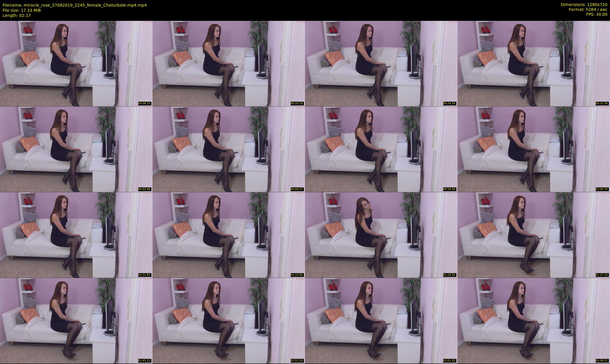 miracle_rose — 3 minute Chaturbate female cam show recording, 720p, Aug 27, 2019