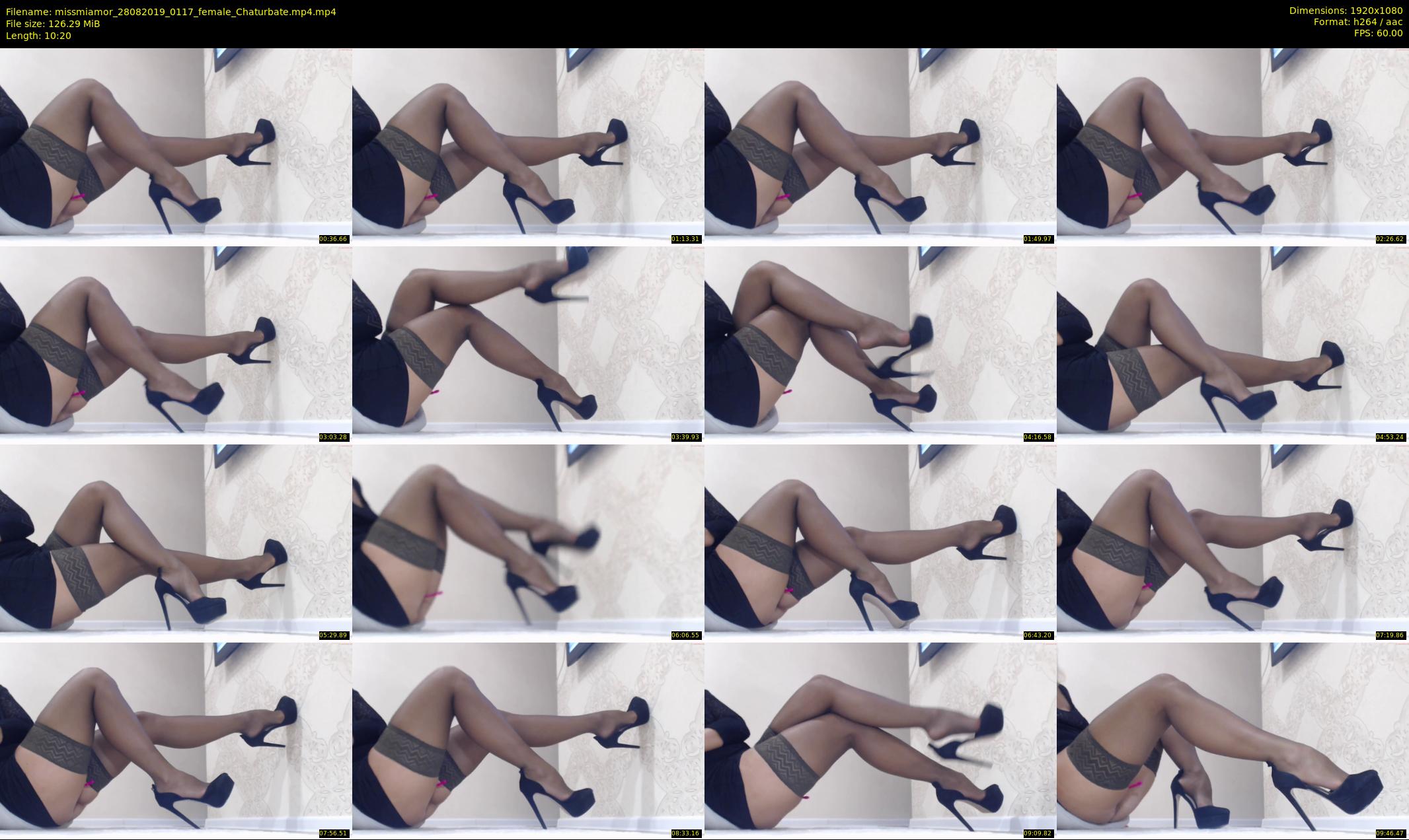 missmiamor — 11 minute Chaturbate female cam show recording, 1080p, Aug 28, 2019