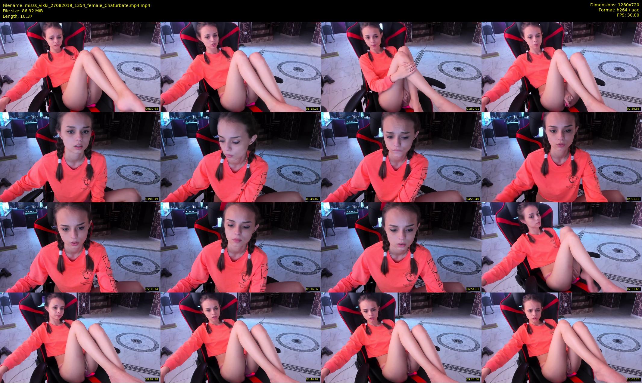 misss_vikki — 11 minute Chaturbate female cam show recording, 720p, Aug 27, 2019