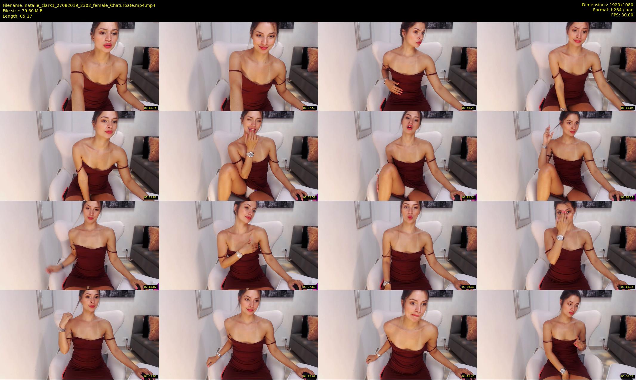 natalie_clark1 — 6 minute Chaturbate female cam show recording, 1080p, Aug 27, 2019